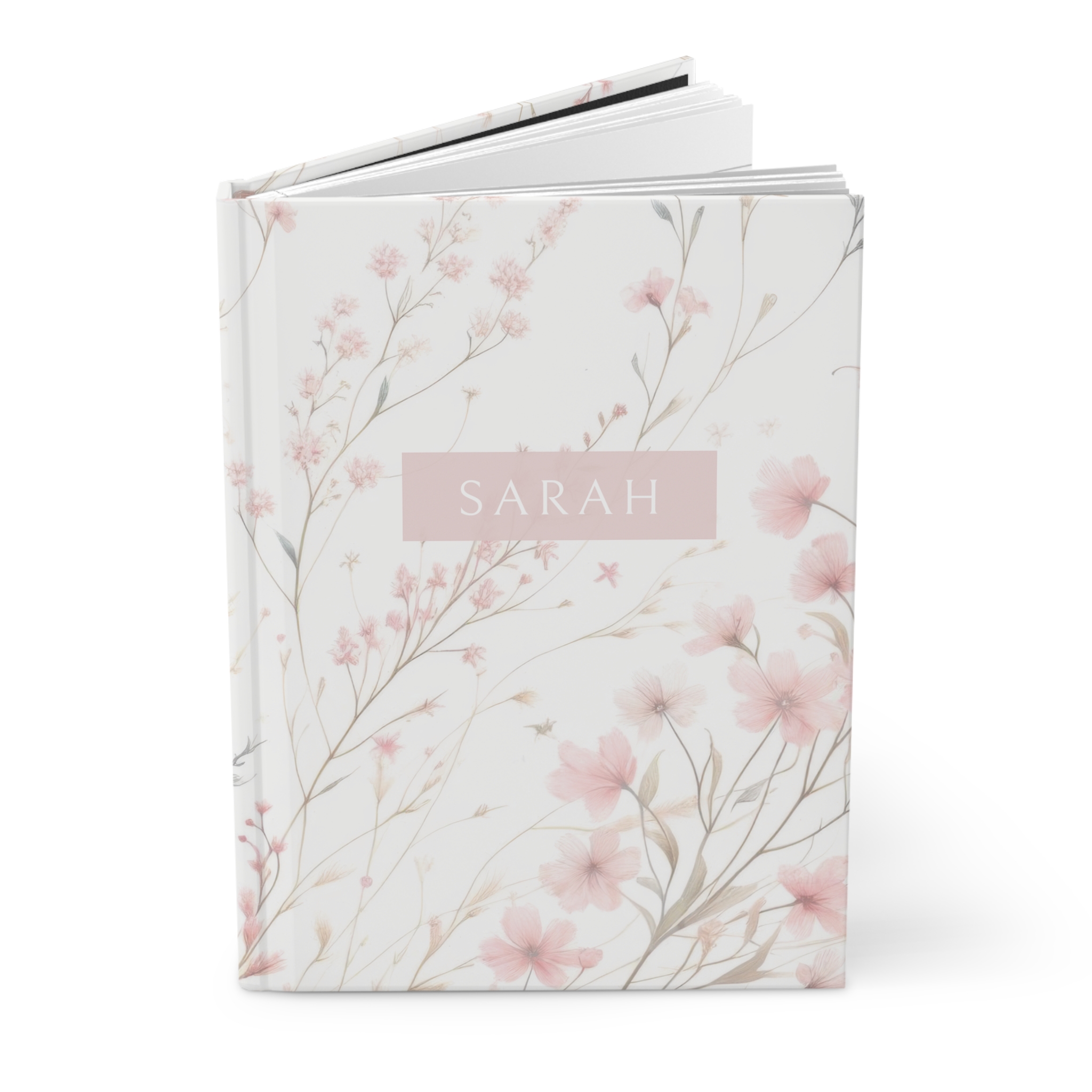 Personalized Floral Journal – Blush Heirloom