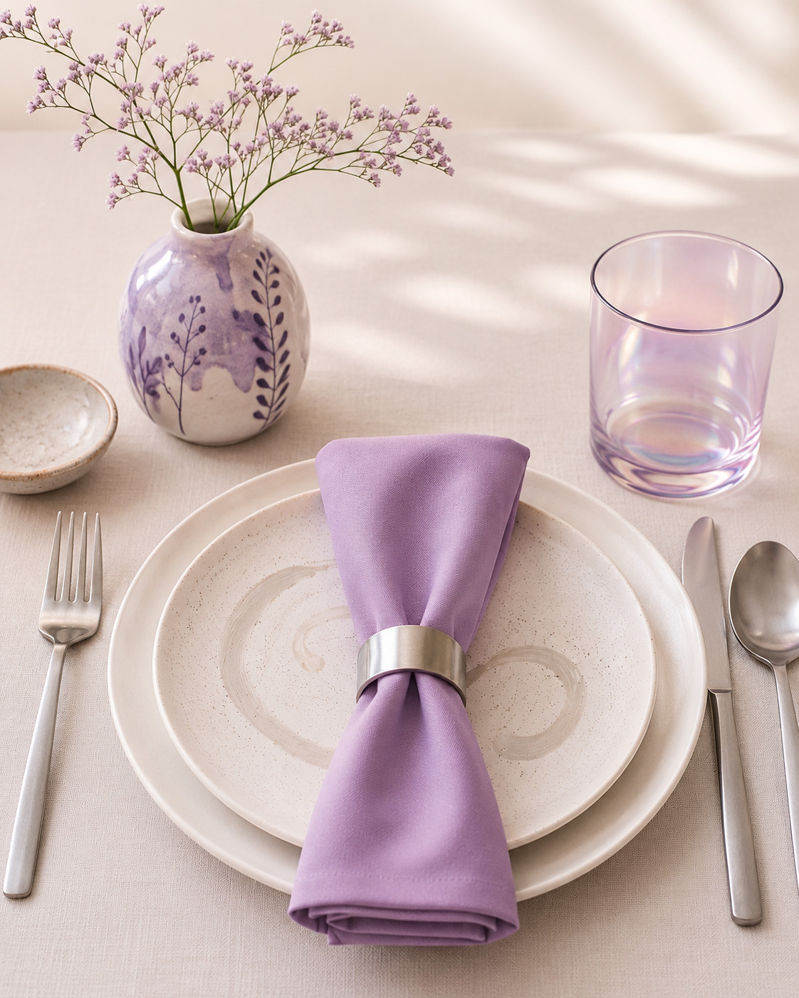 Violet Haze Napkins 4-Set