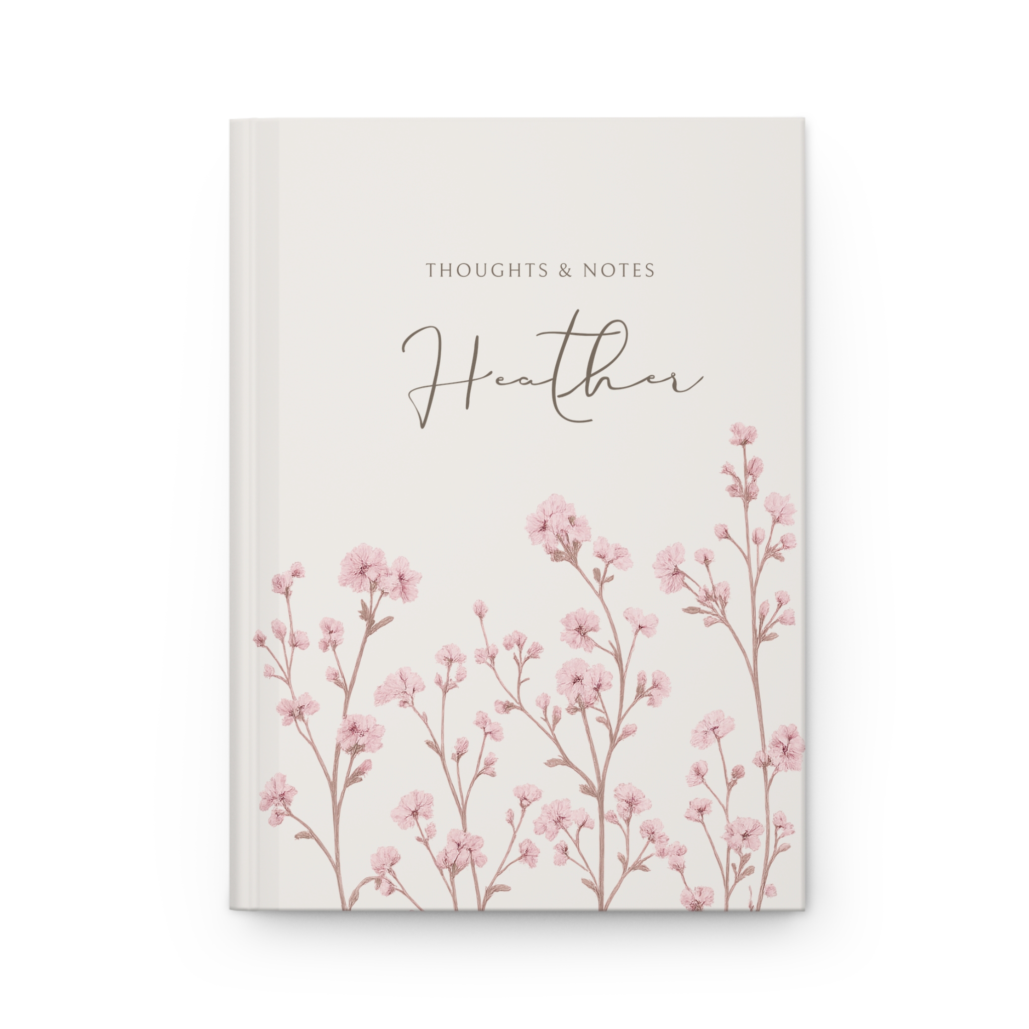 Personalized Floral Journal – Thoughts & Notes