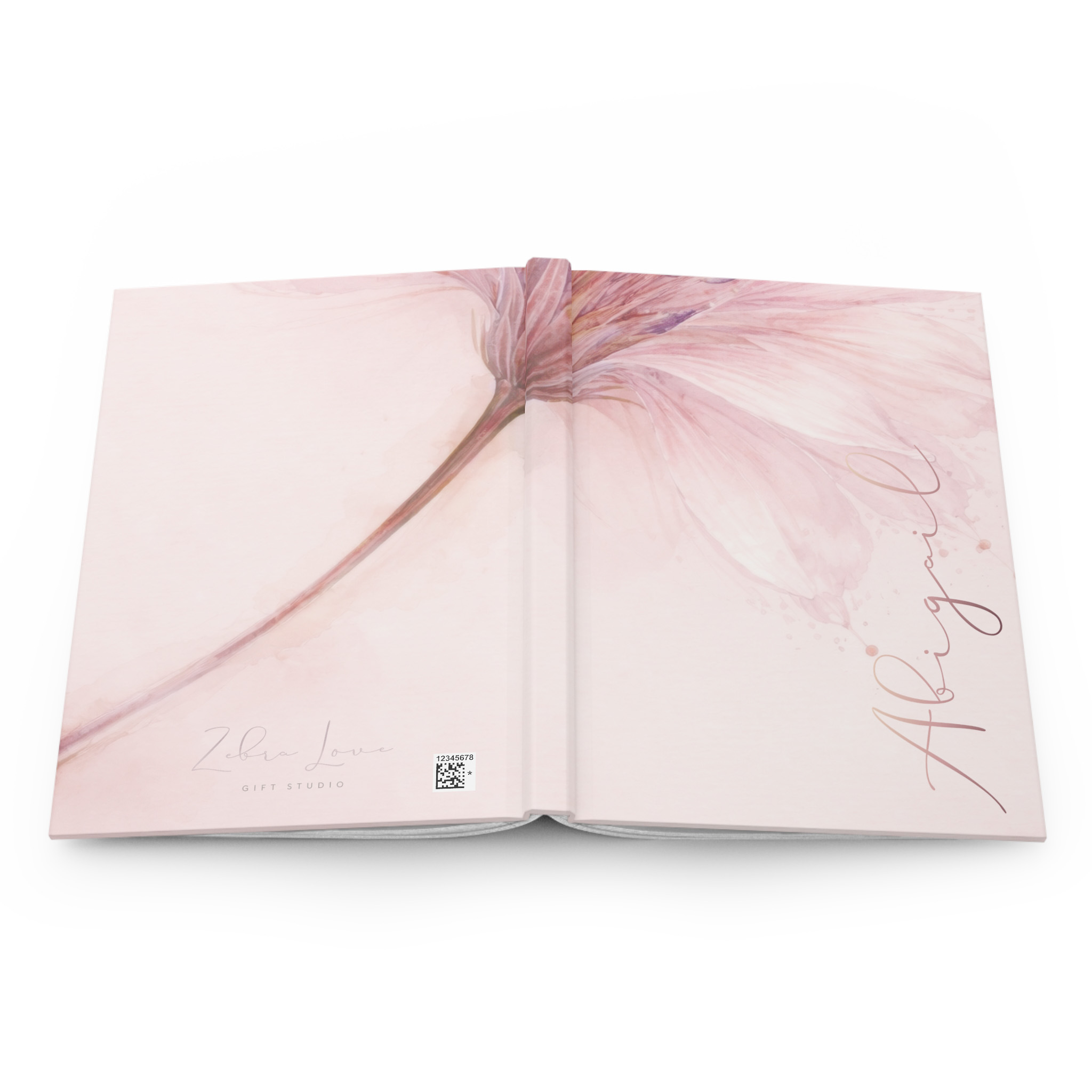 Latte Mug & Journal Set – Blush Botanical