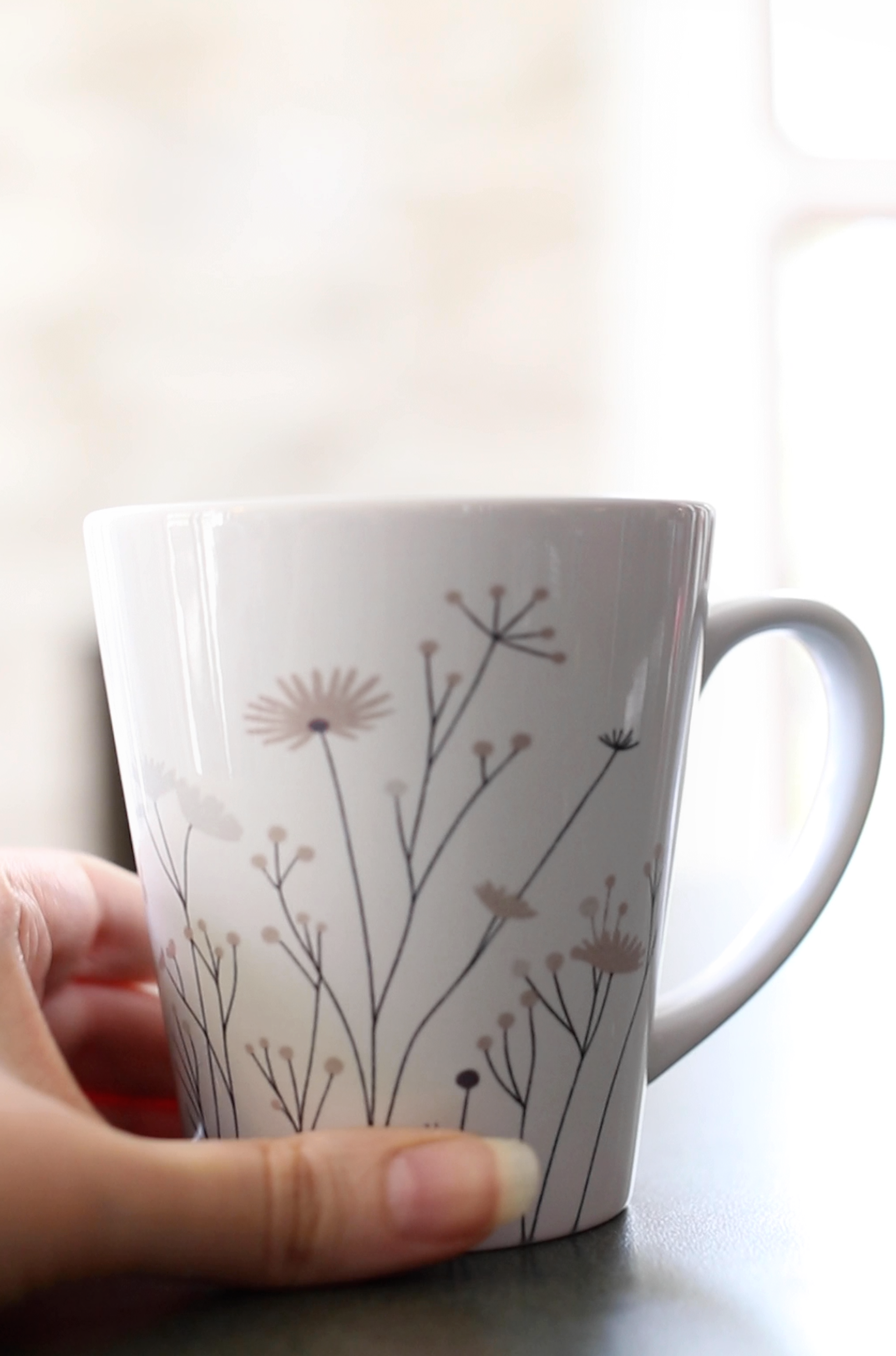 Floral Latte Mug – Earth Wildflower