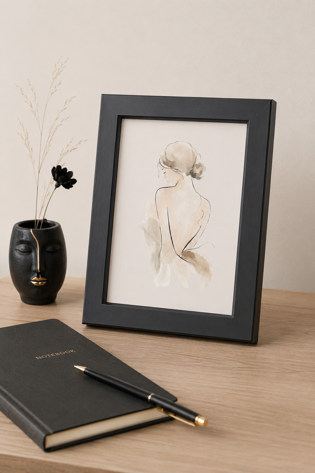 Framed Fine Art Print – Body & Bloom Framed Fine Art Print – Body & Bloom