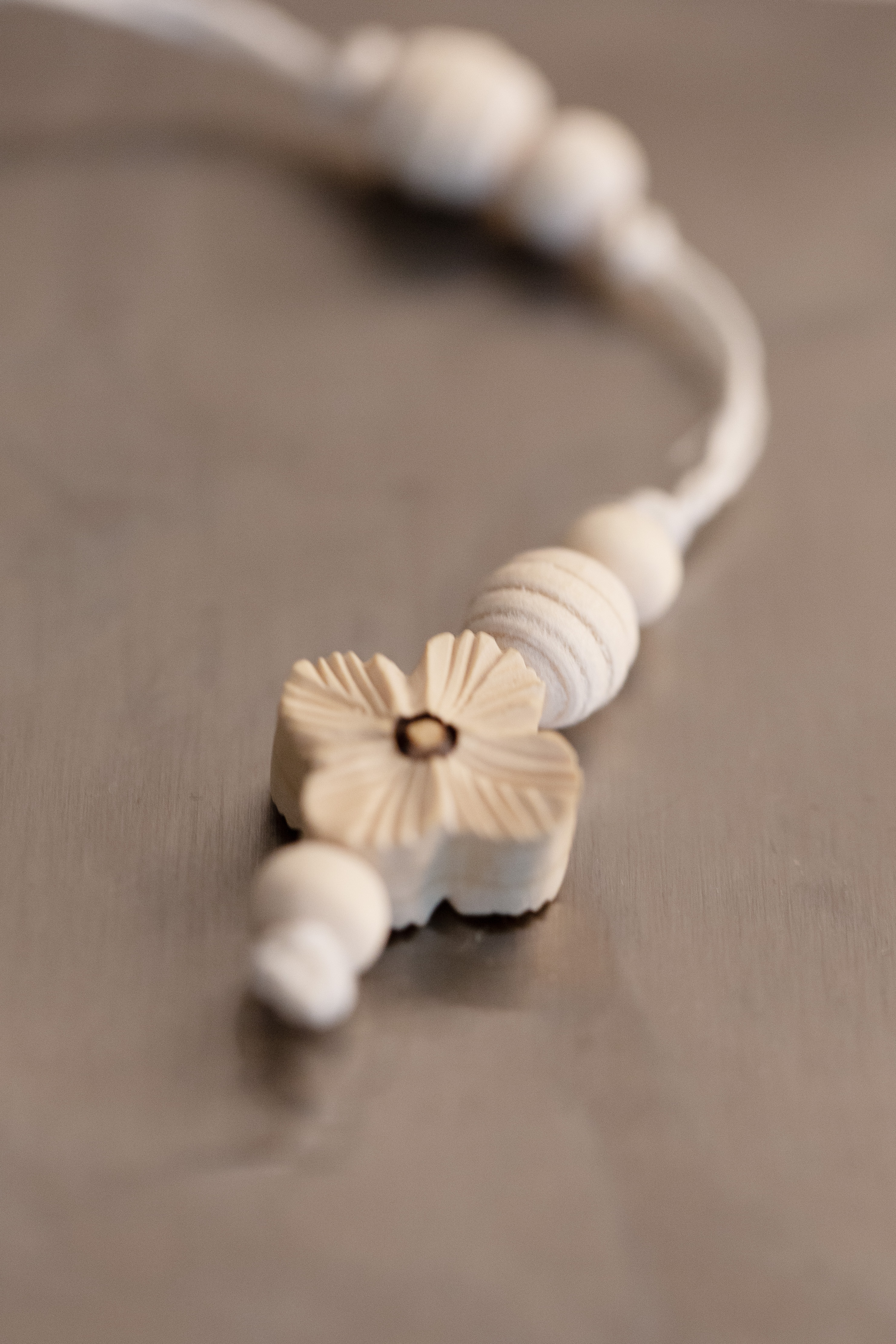 Handmade Wooden Bead Bookmark – Driftwood Pages