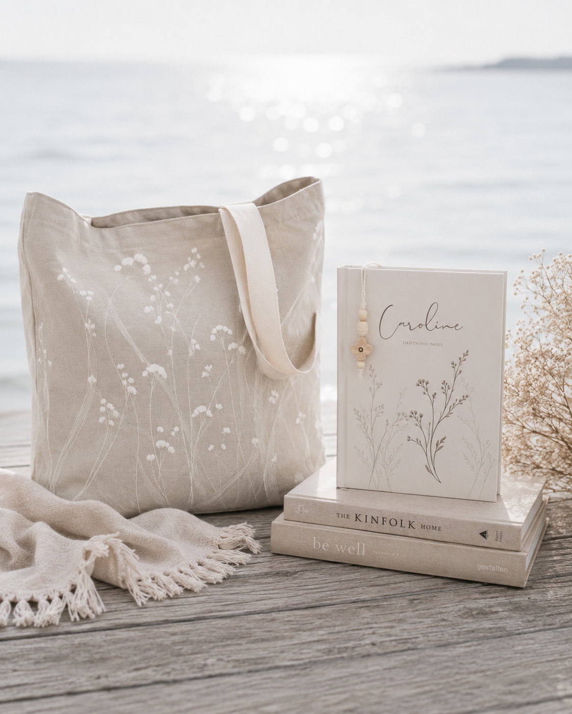 Journal, Bookmark & Tote Set – Driftwood Pages
