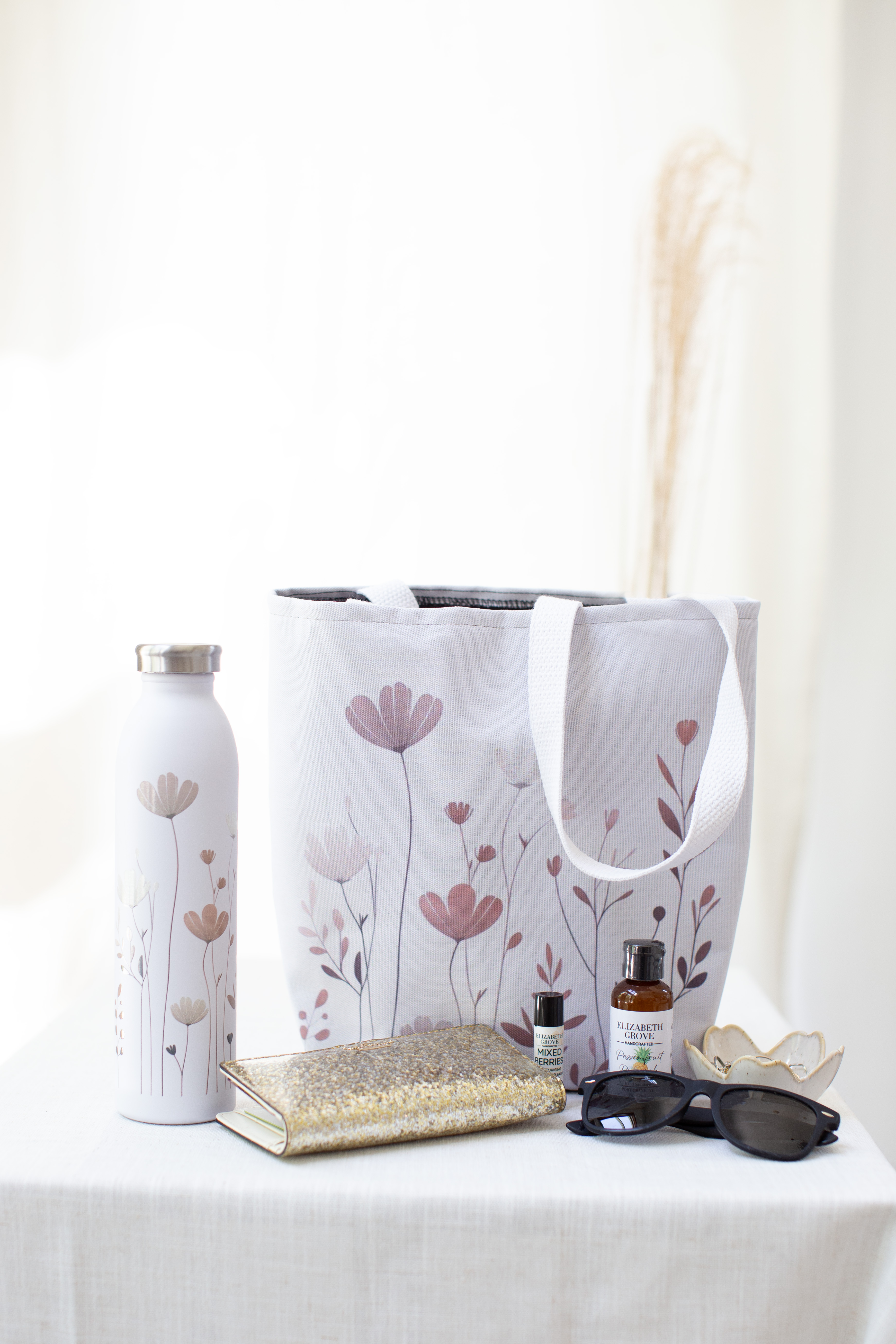 Personalized Flower Tote – Earth Wildflower