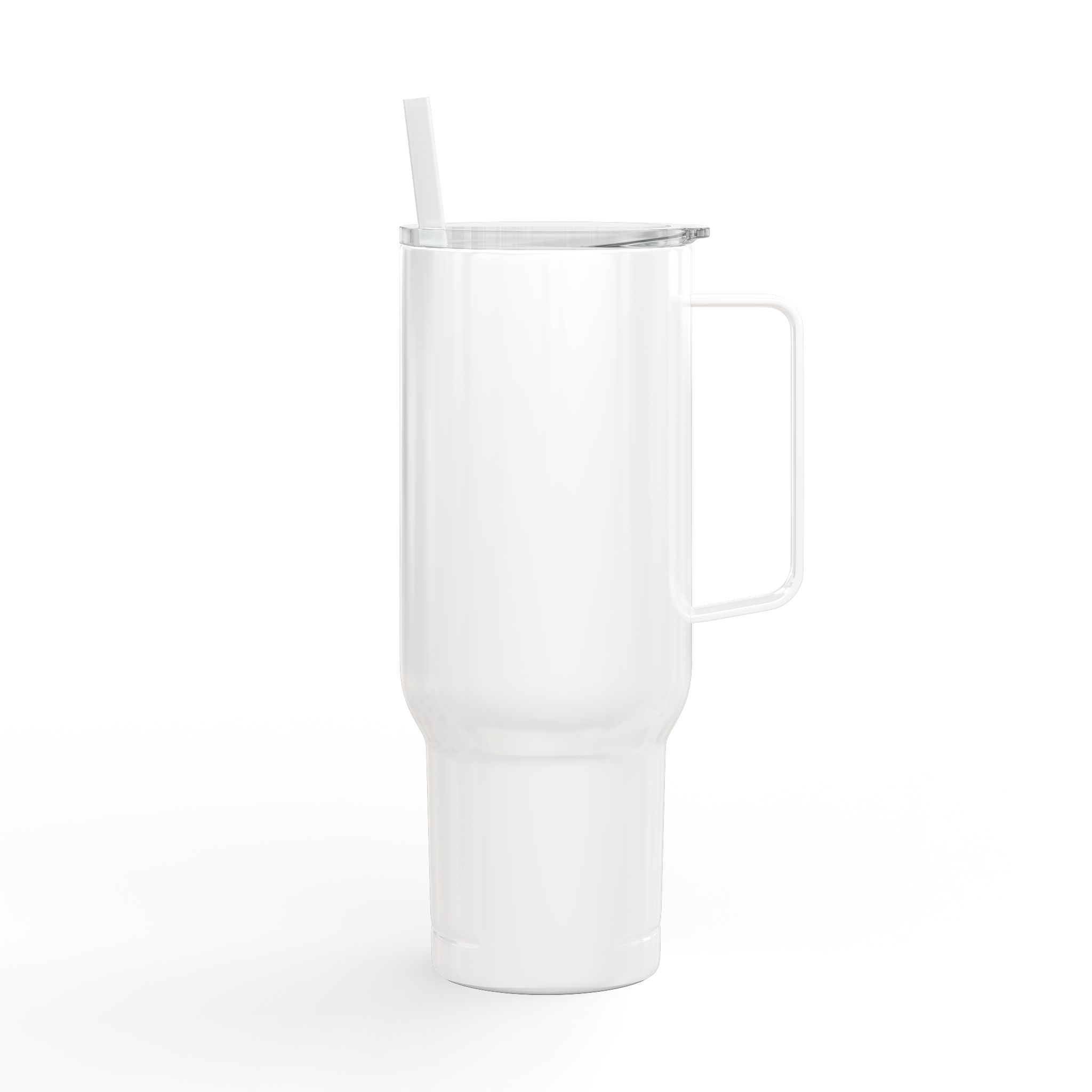 Personalized Floral Monogram Engraved Tumbler 40oz
