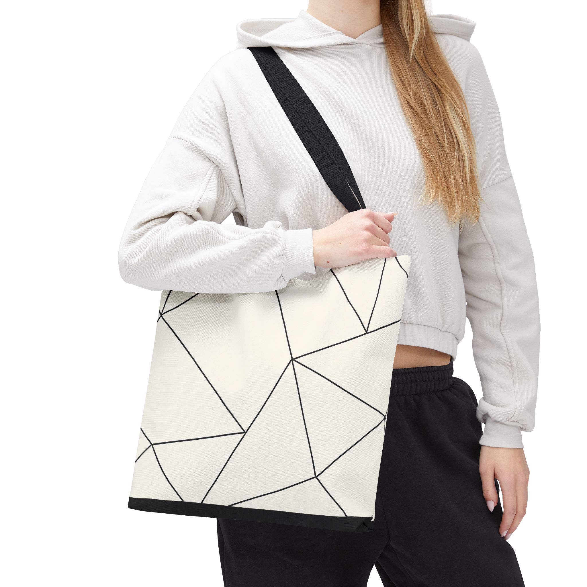 Ivory Geo Tote Bag – Ivory Line