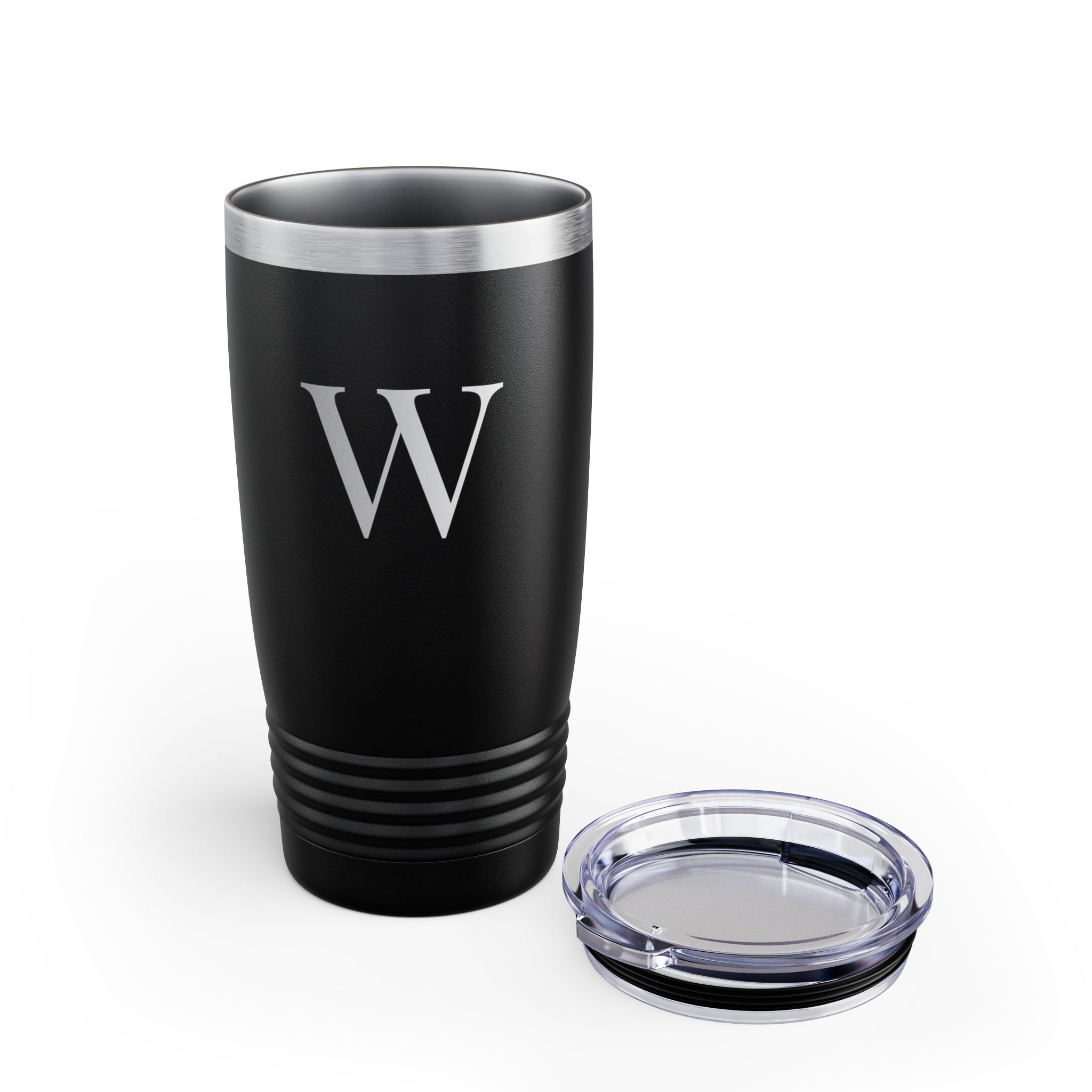 Personalized Monogram Tumbler – The Black Signature