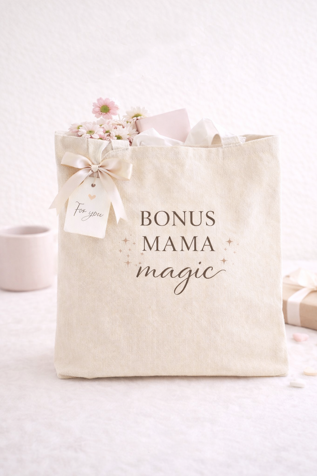 Bonus Mama Magic Canvas Tote Bag