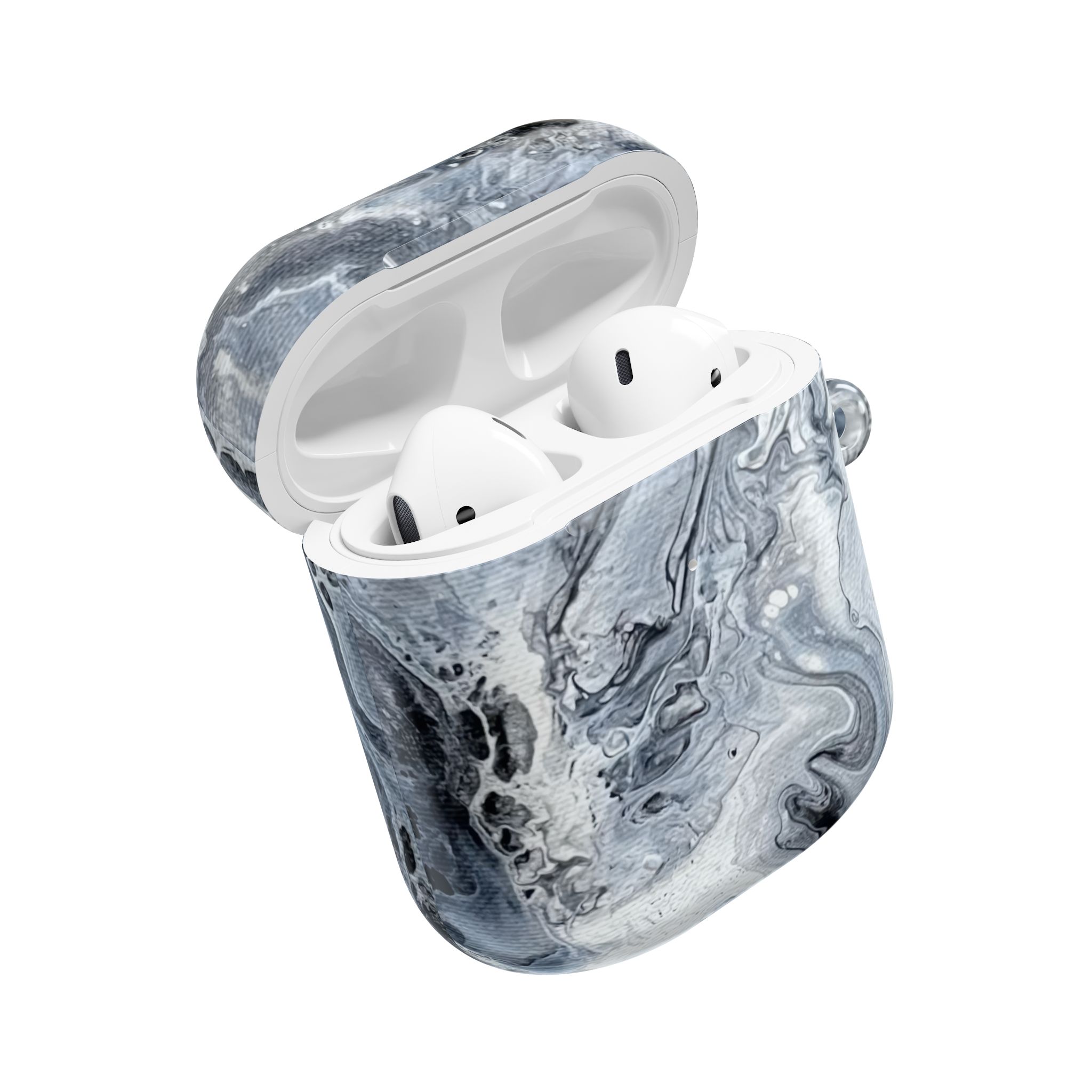 Obsidian Tide Phone Case & AirPods Case Set – Nightstand Art Collection