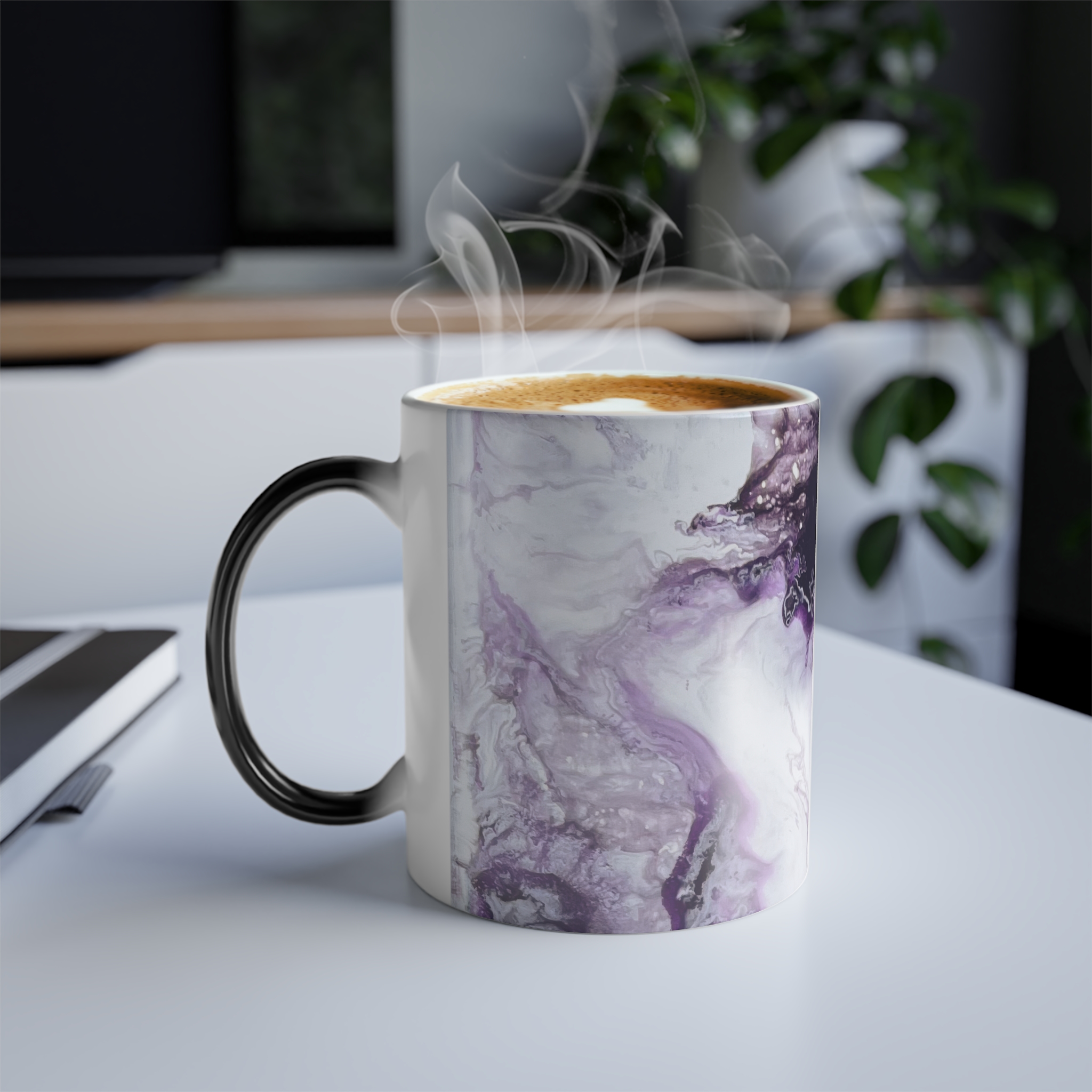 Amethyst Current Color Morphing Mug – Nightstand Art Collection