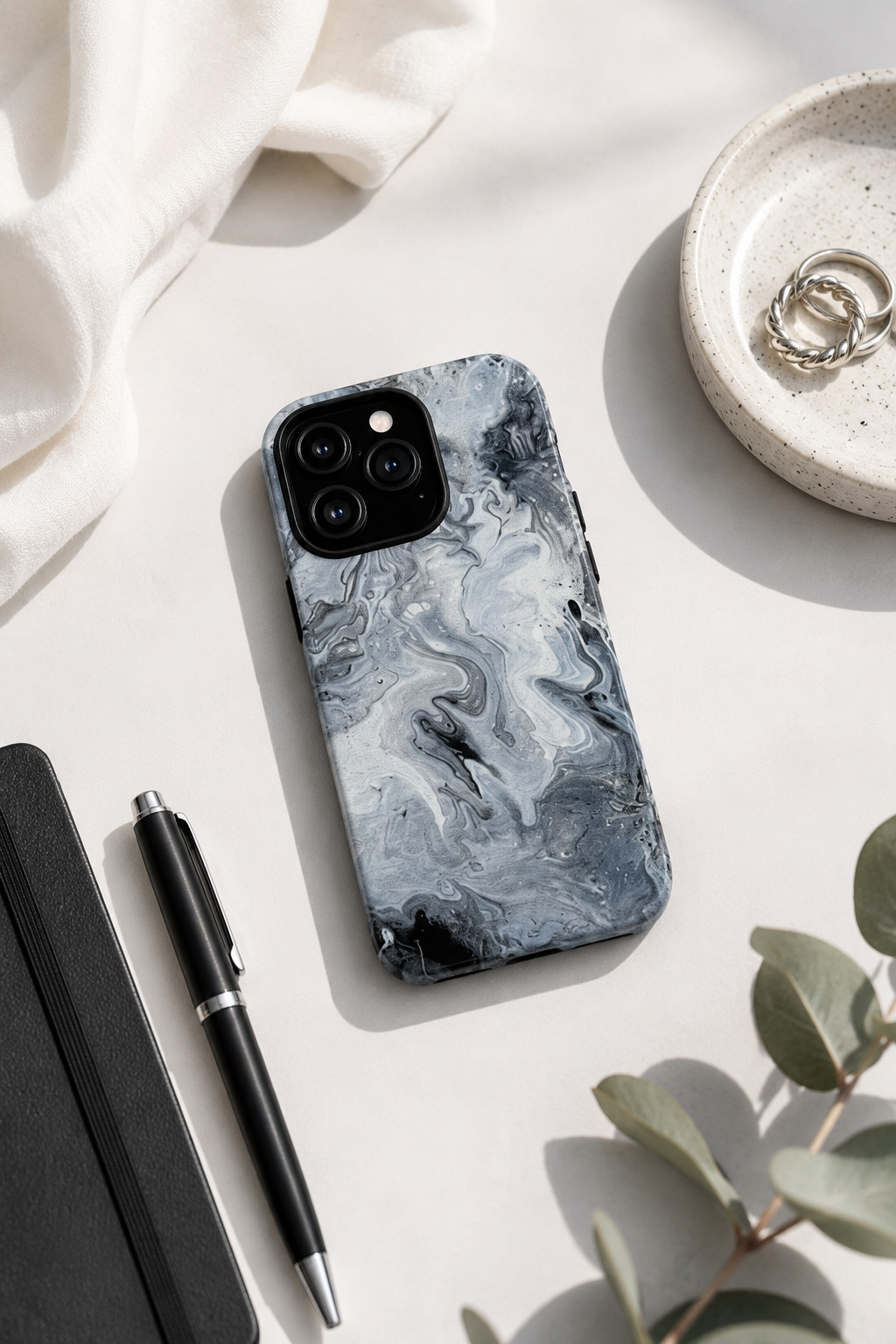 Obsidian Tide Magnetic Cell Phone Case – Nightstand Art Collection Obsidian Tide Magnetic Cell Phone Case – Nightstand Art Collection