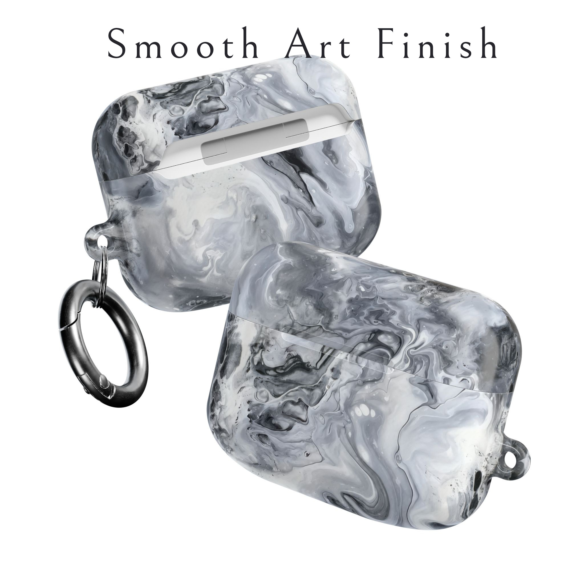 Obsidian Tide Airpods Case – Nightstand Art Collection
