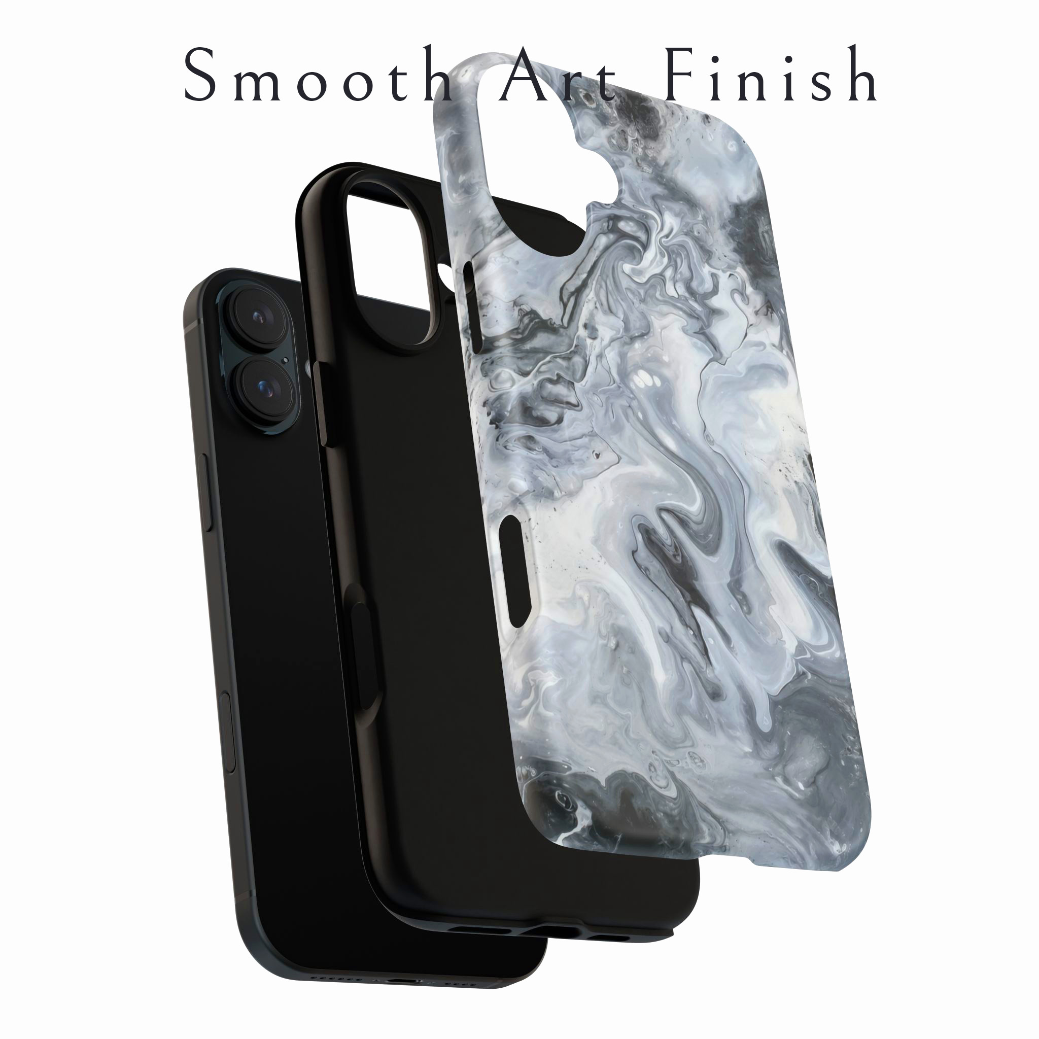 Obsidian Tide Magnetic Cell Phone Case  – Nightstand Art Collection