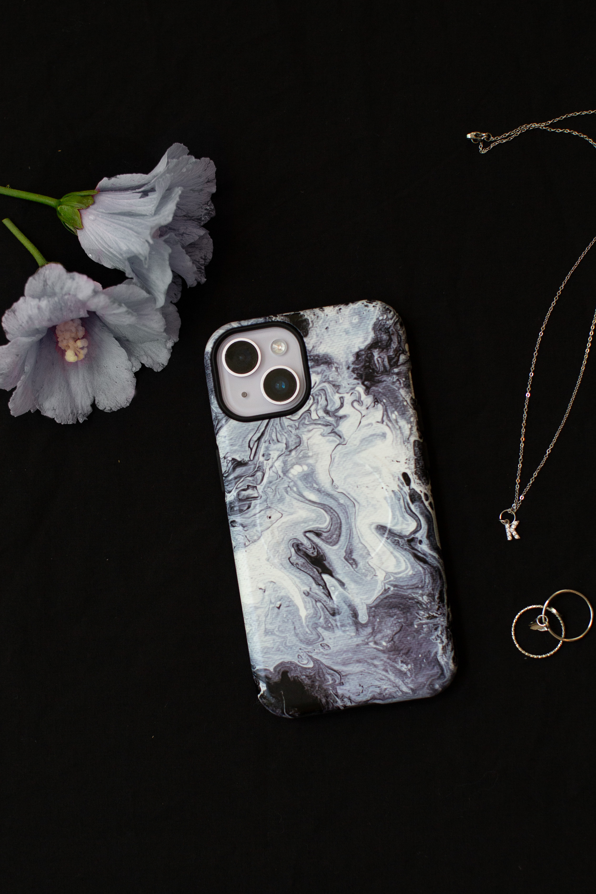 Obsidian Tide Magnetic Cell Phone Case  – Nightstand Art Collection