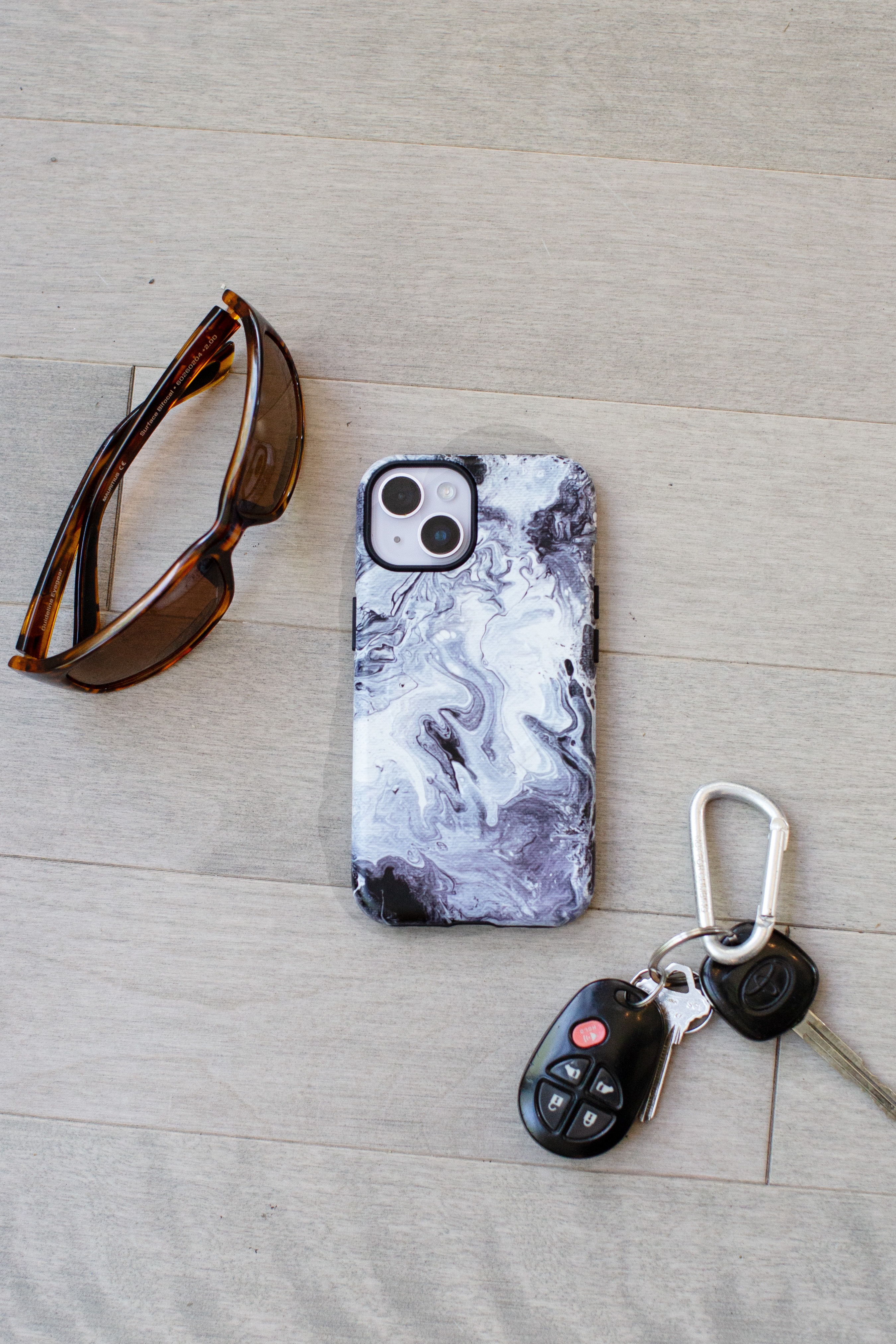 Obsidian Tide Magnetic Cell Phone Case  – Nightstand Art Collection