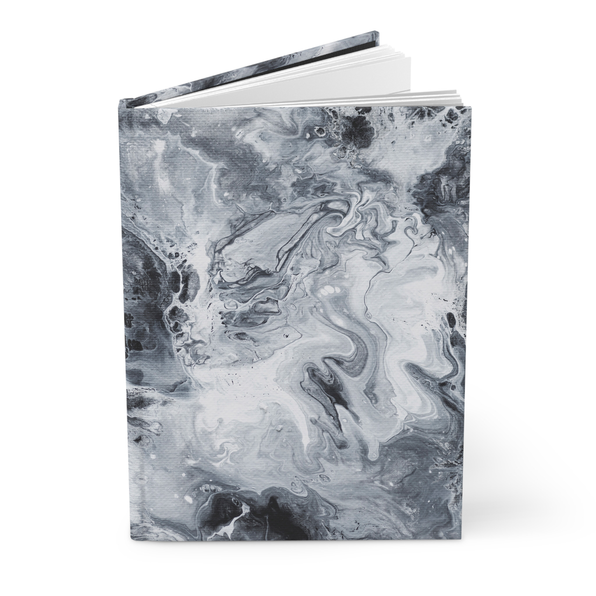 Obsidian Tide Hardcover Journal – Nightstand Art Collection