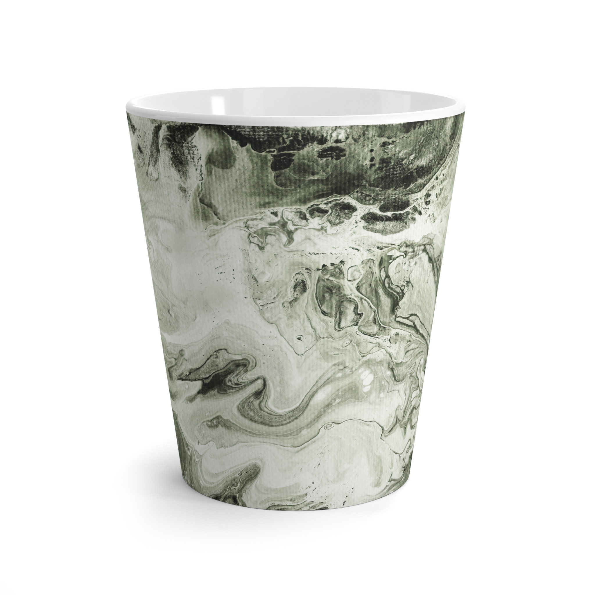 Moss Current Latte Mug – Nightstand Art Collection