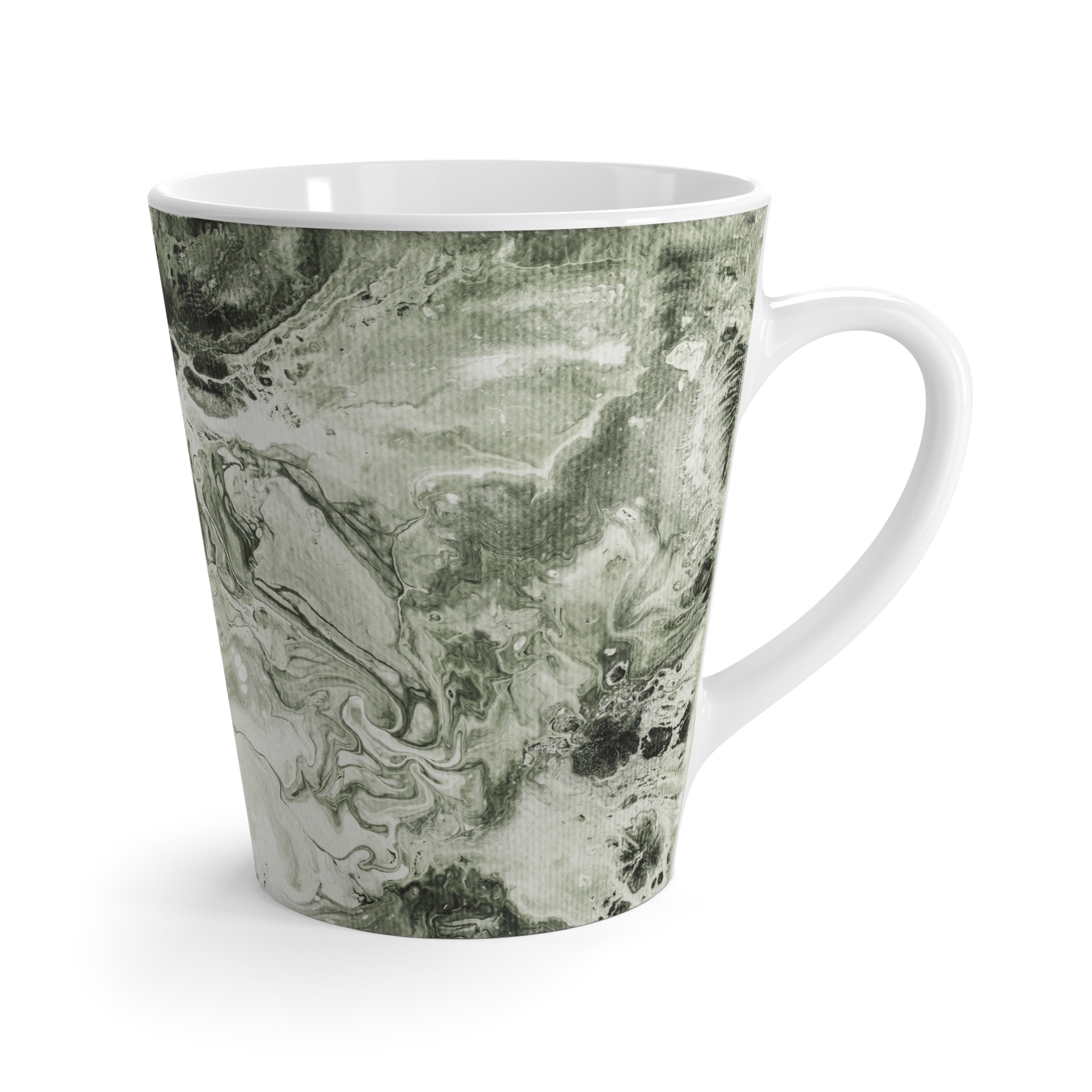 Moss Current Latte Mug – Nightstand Art Collection