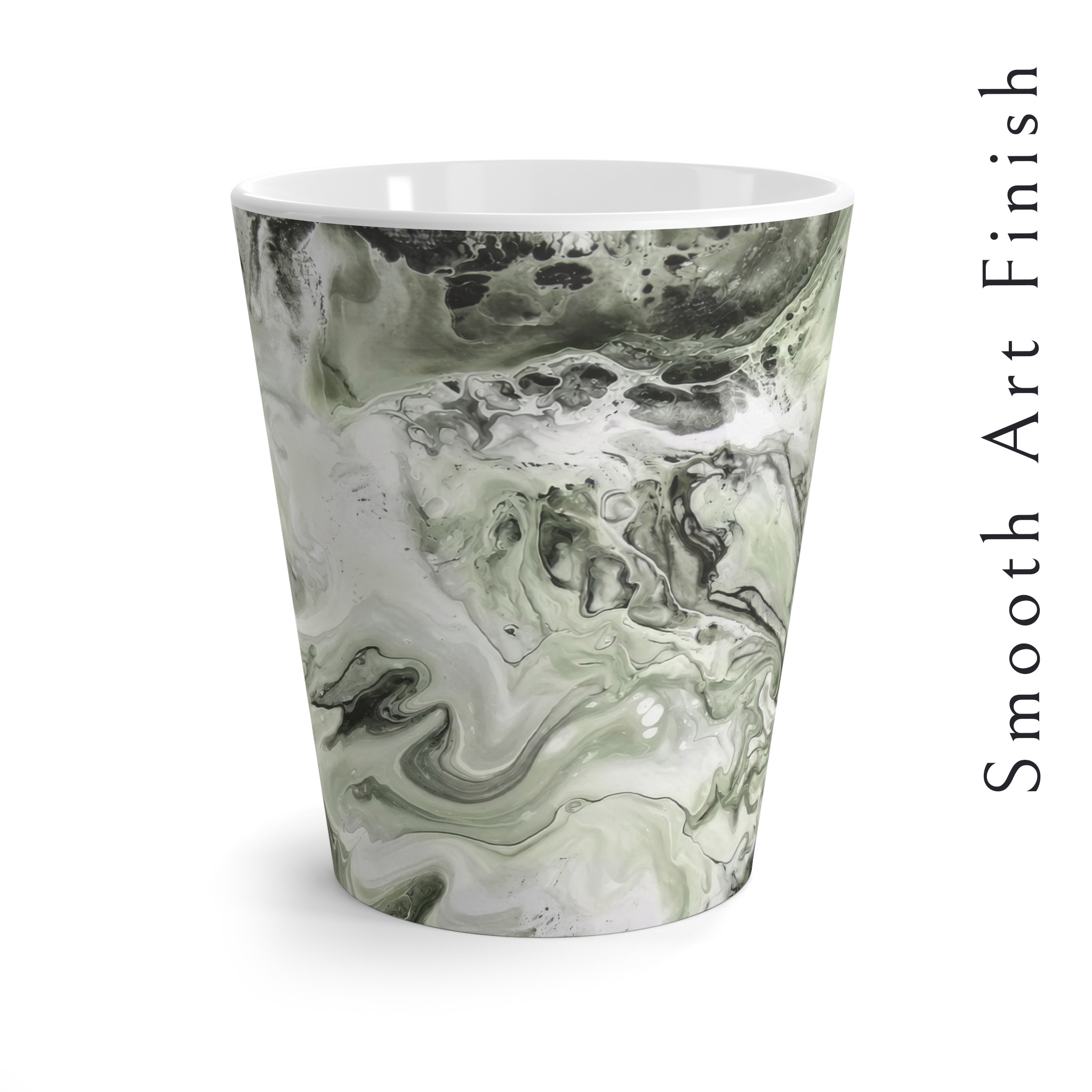 Moss Current Latte Mug – Nightstand Art Collection