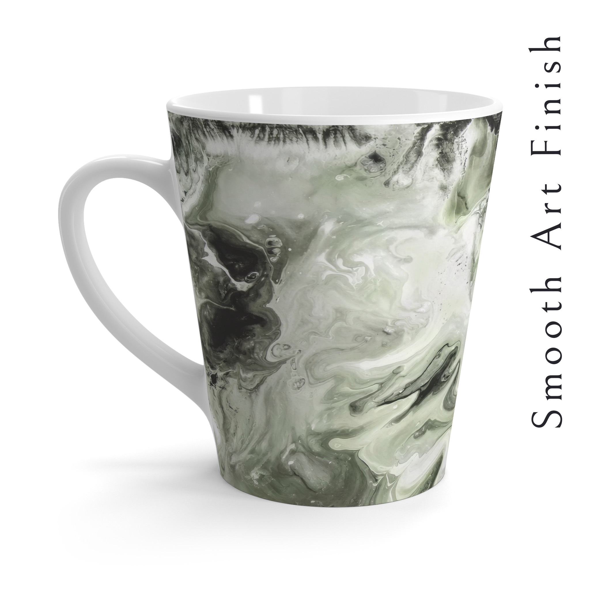 Moss Current Latte Mug – Nightstand Art Collection