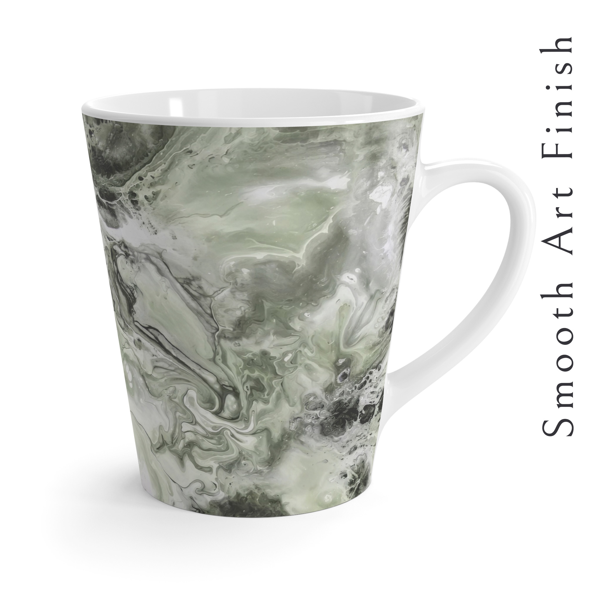Moss Current Latte Mug – Nightstand Art Collection