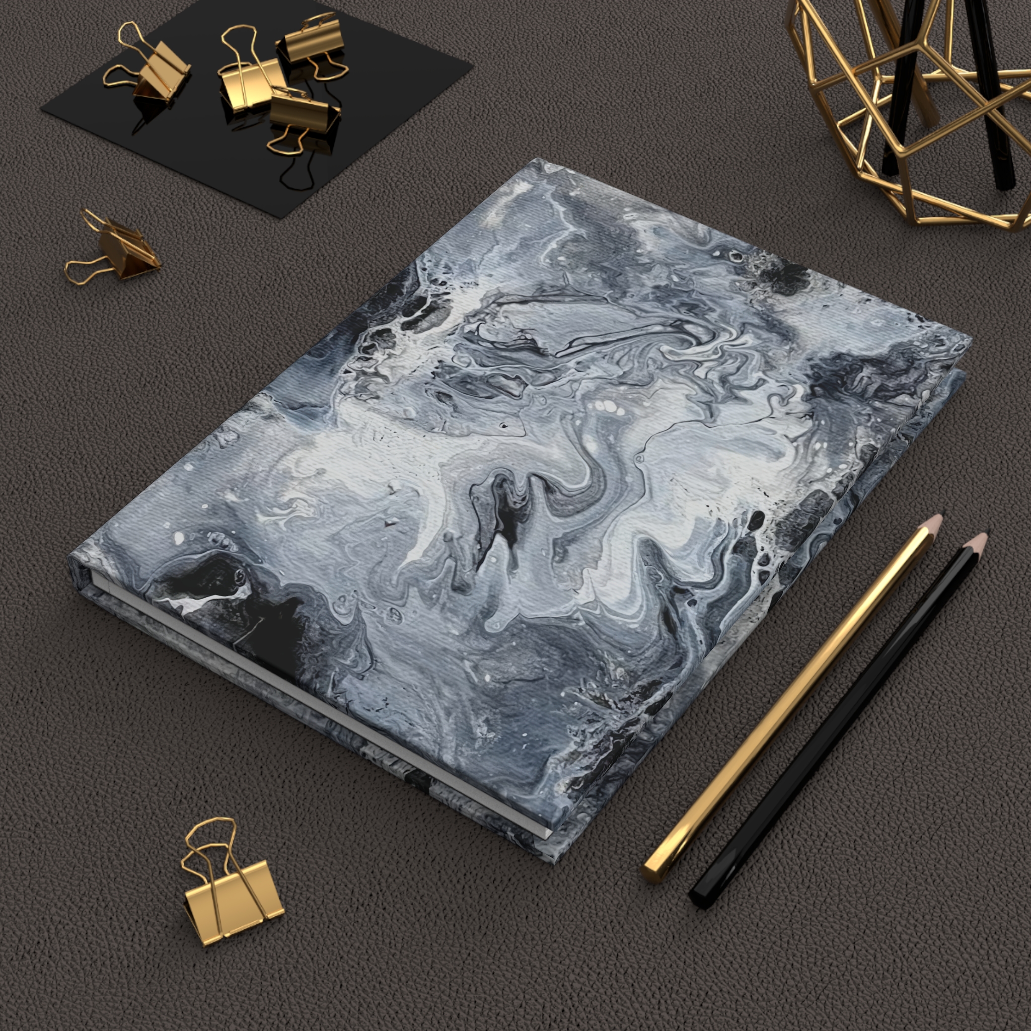 Obsidian Tide Hardcover Journal – Nightstand Art Collection Obsidian Tide Hardcover Journal – Nightstand Art Collection