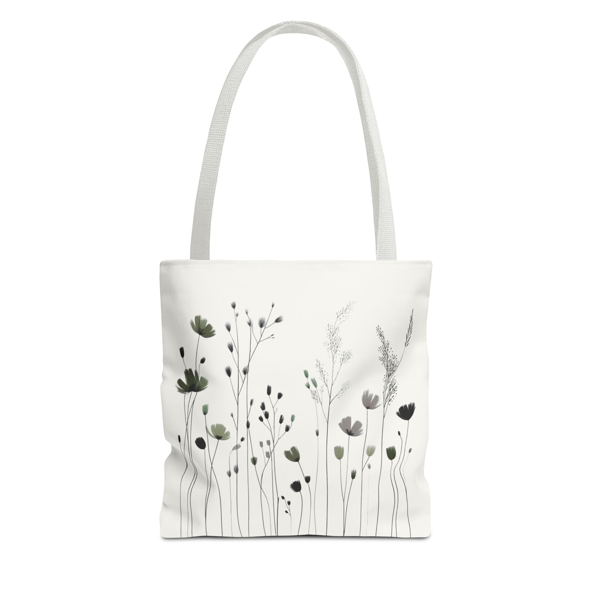 Olive & Ivory Botanical Tote Bag