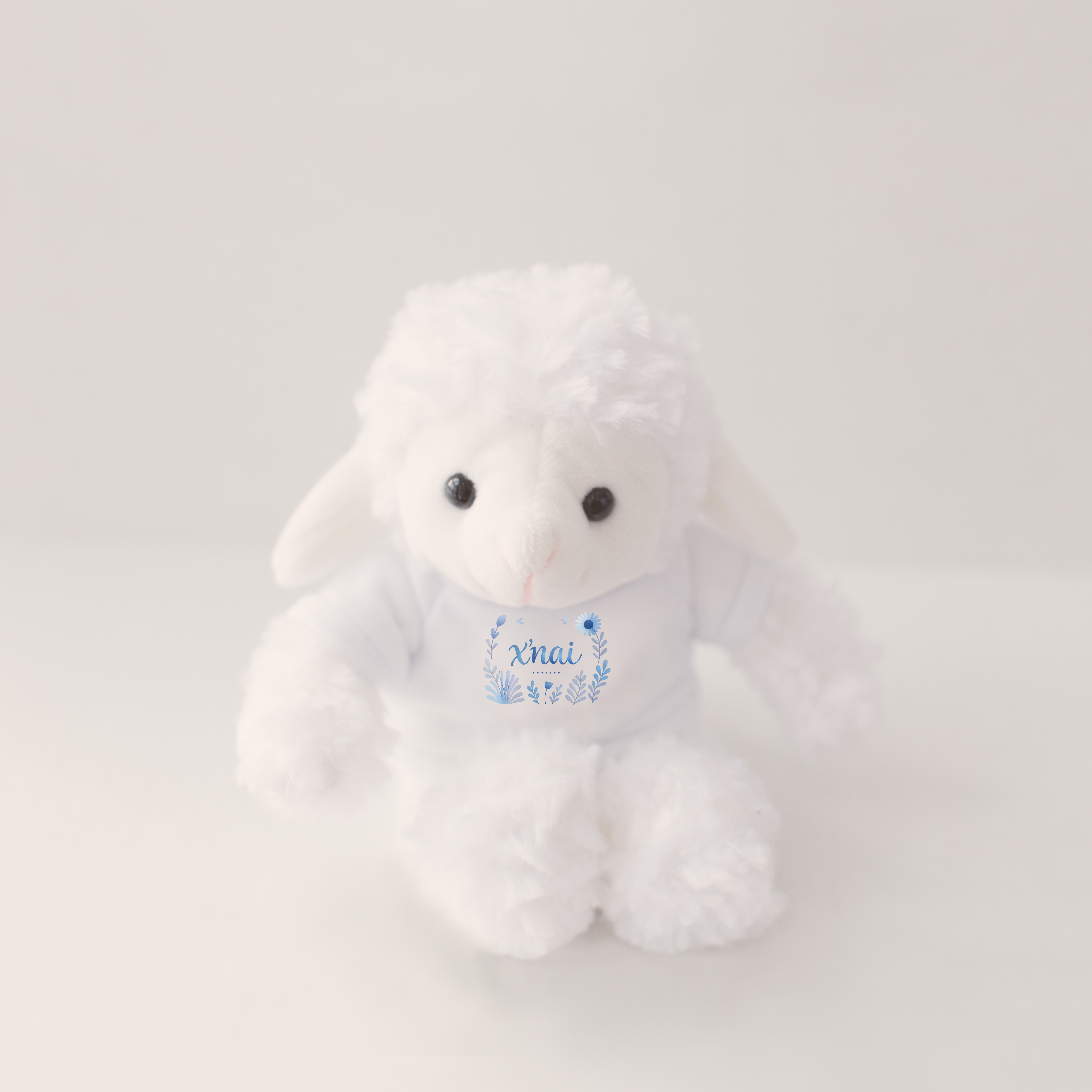 Personalized Wildflower Name Plushy – Choose Your Animal, Style & Color