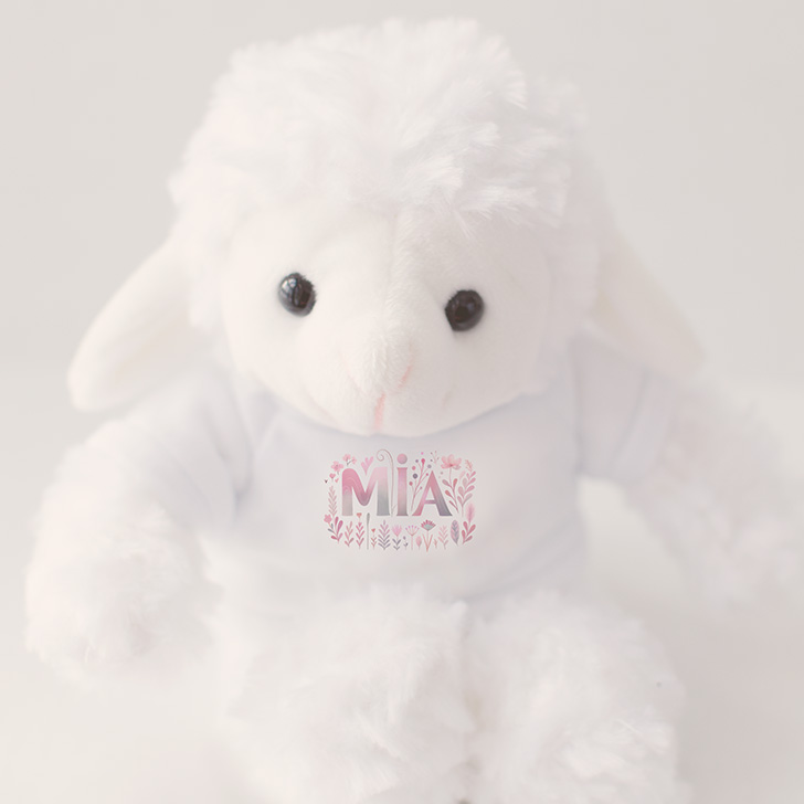 Personalized Wildflower Name Plushy – Choose Your Animal, Style & Color Personalized Wildflower Name Plushy – Choose Your Animal, Style & Color