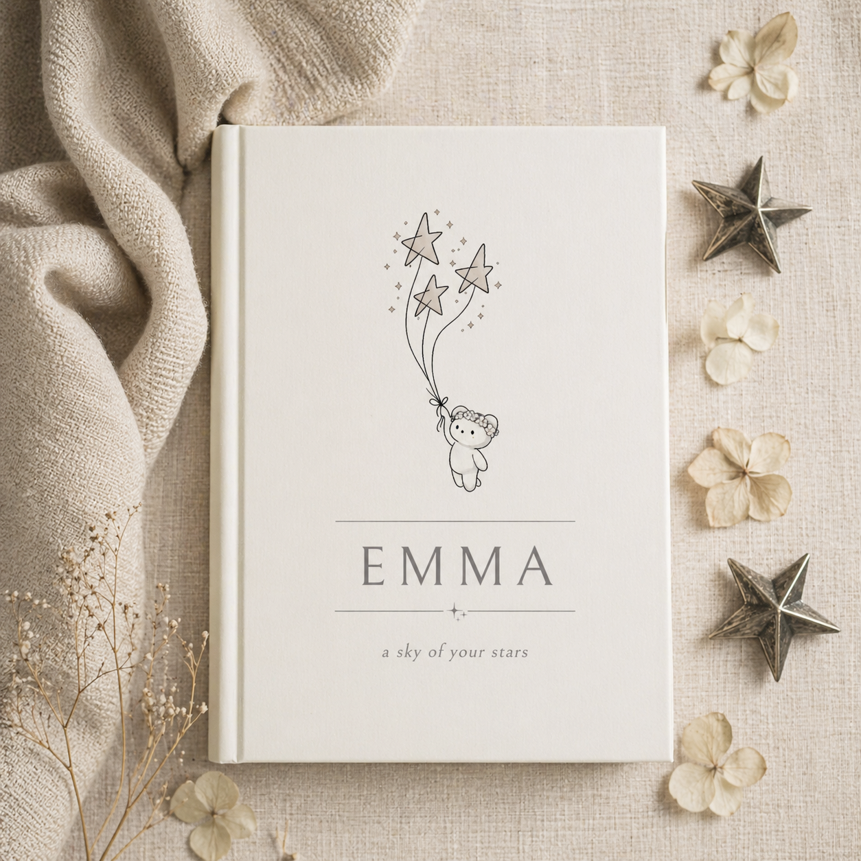 Personalized Graduation Next Chapter Journal – Sky of Stars