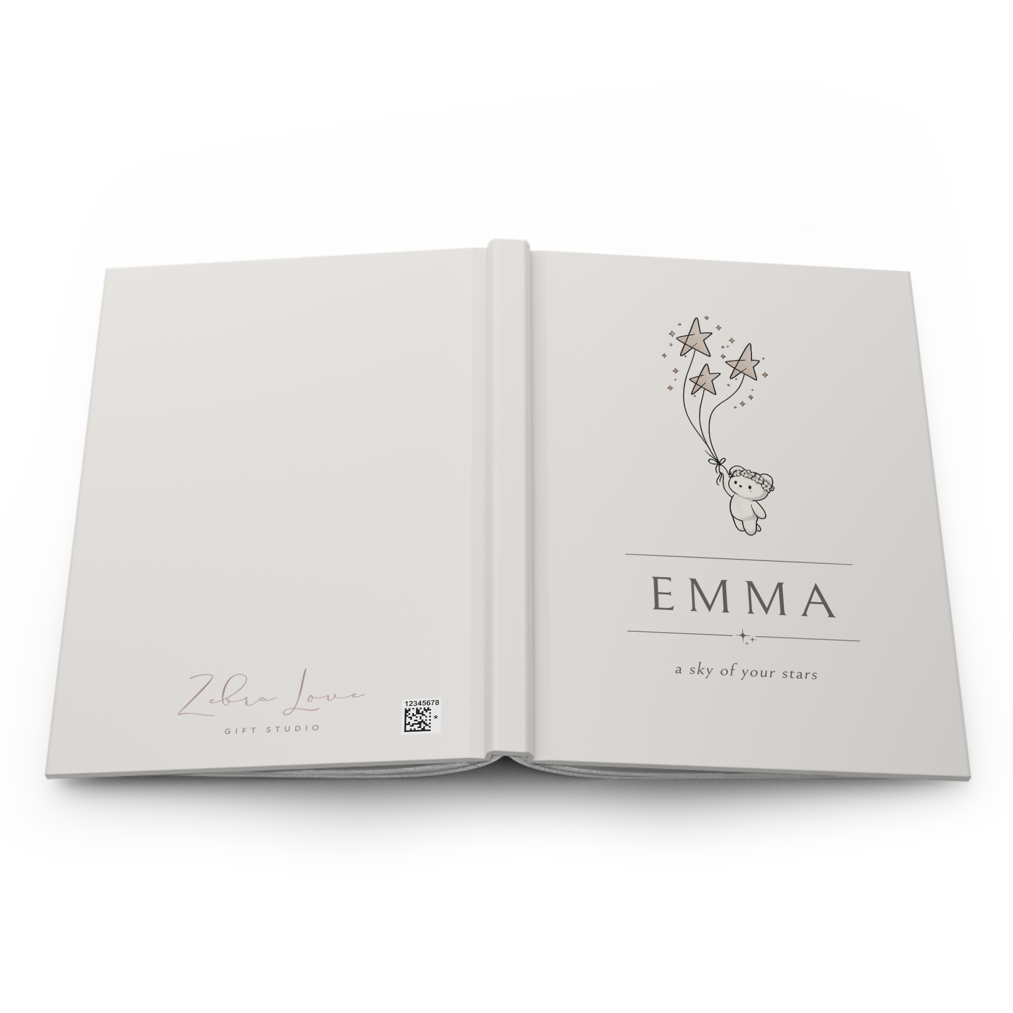 Personalized Graduation Next Chapter Journal – Sky of Stars