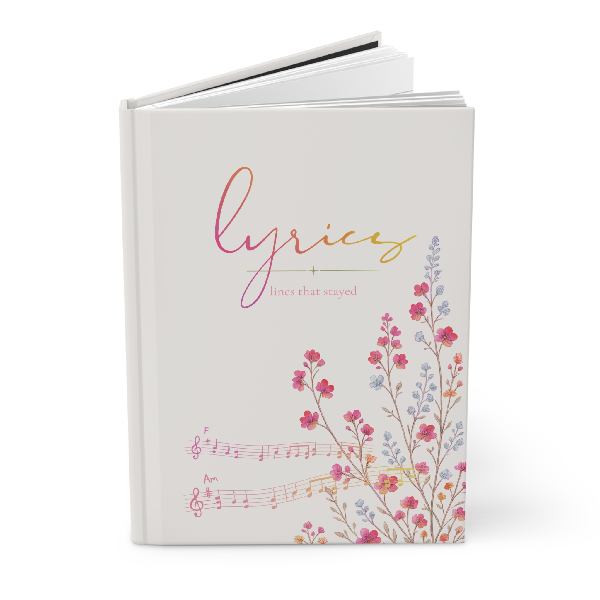 Songwriting Journal – Wildflower Confetti