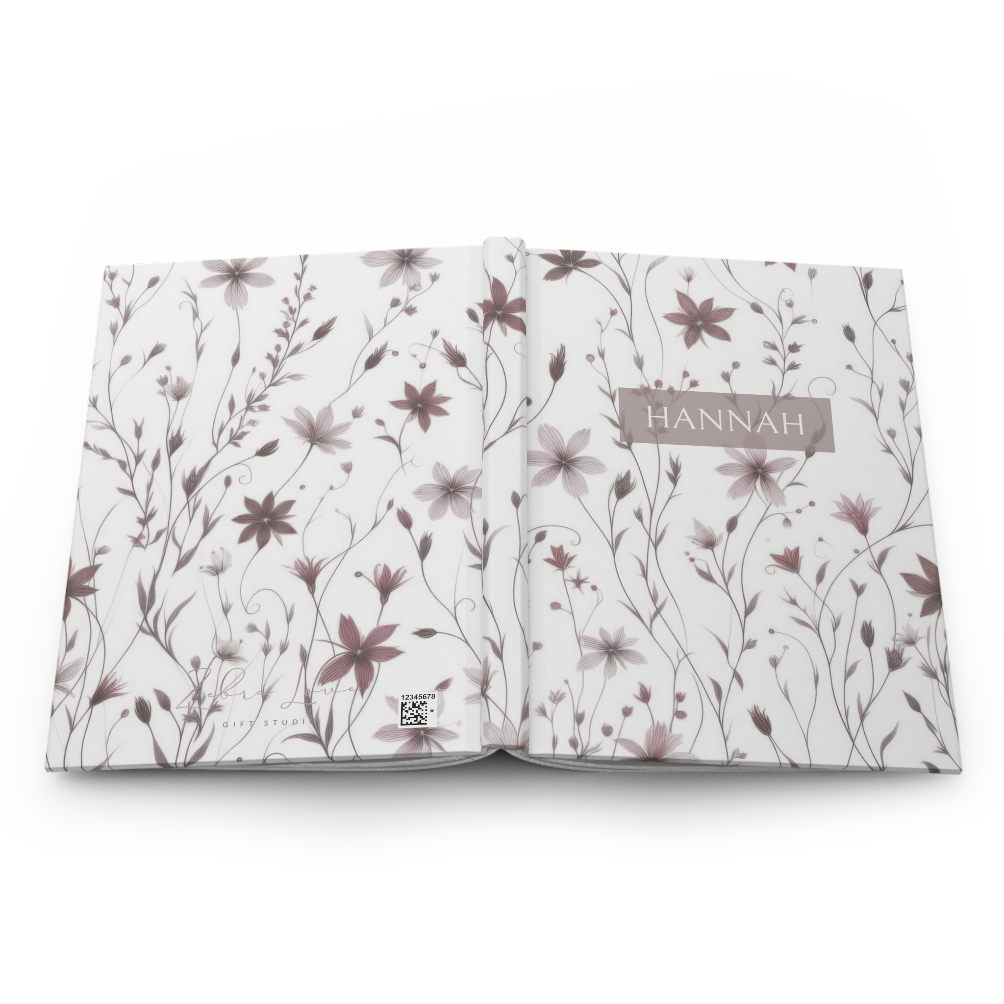 Personalized Floral Journal – Wild Meadow
