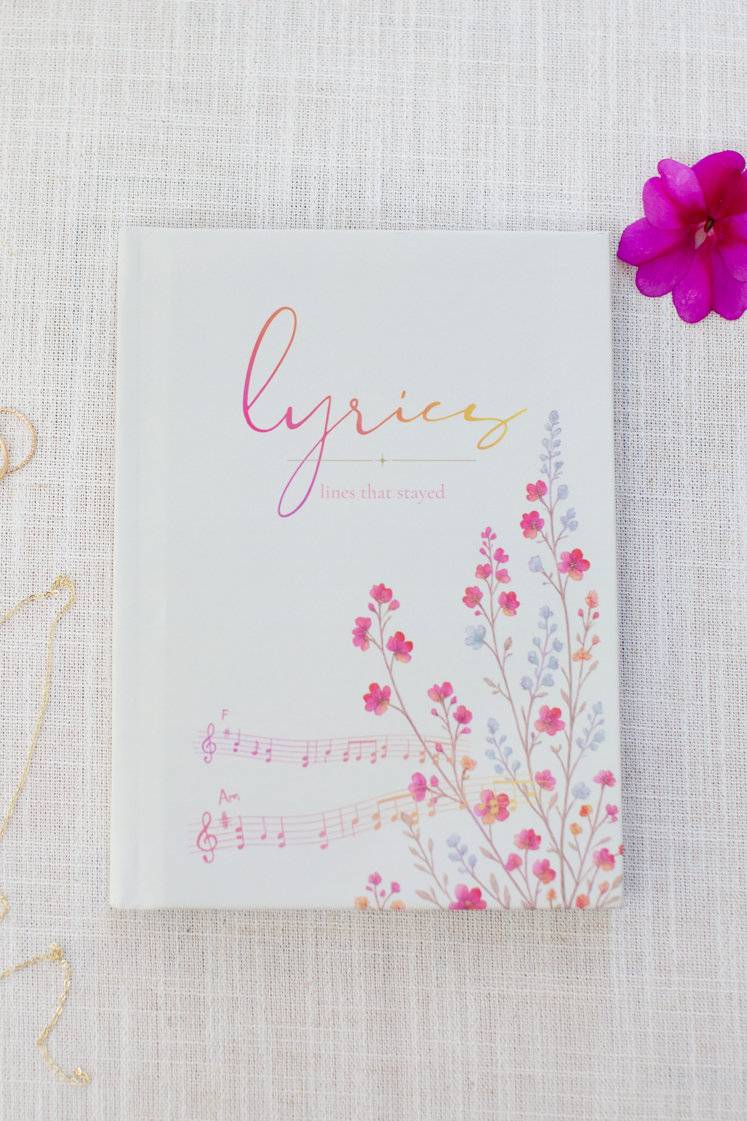 Songwriting Journal – Wildflower Confetti