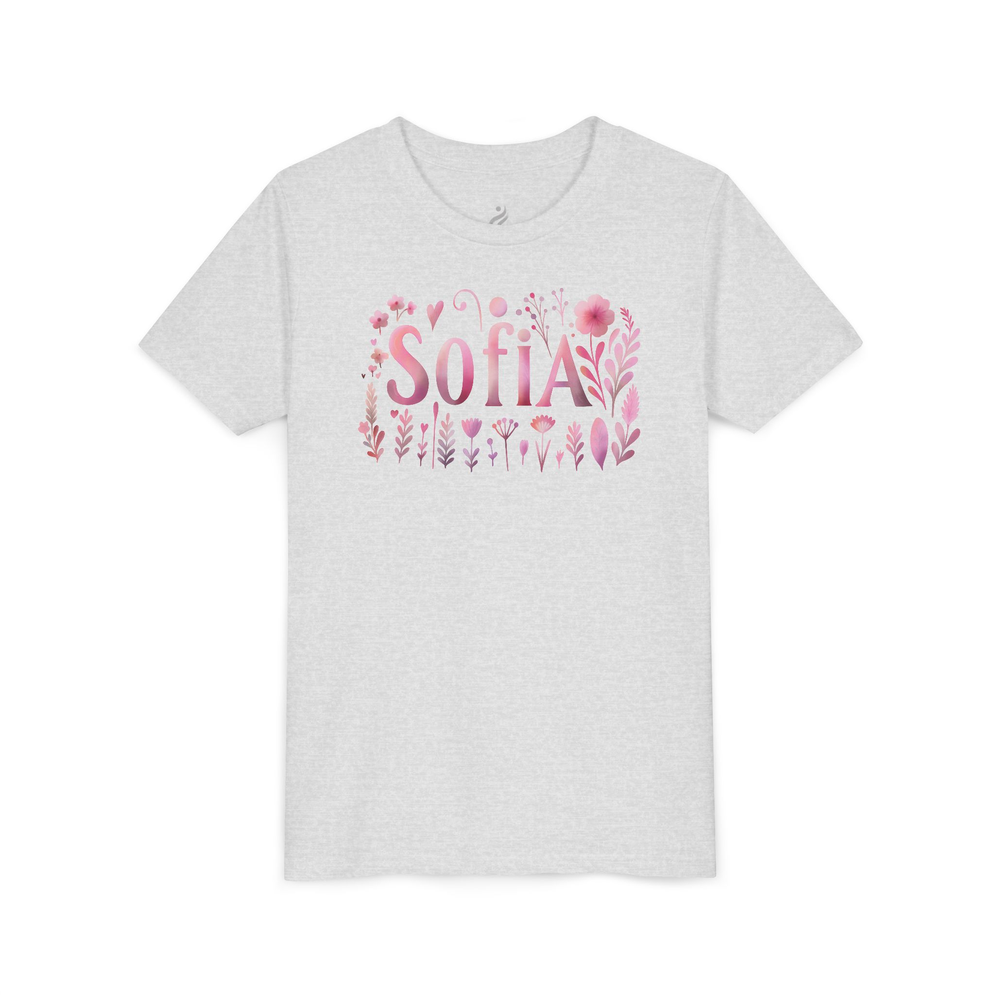 Personalized Wildflower Name Youth T-Shirt – Choose Your Style & Color