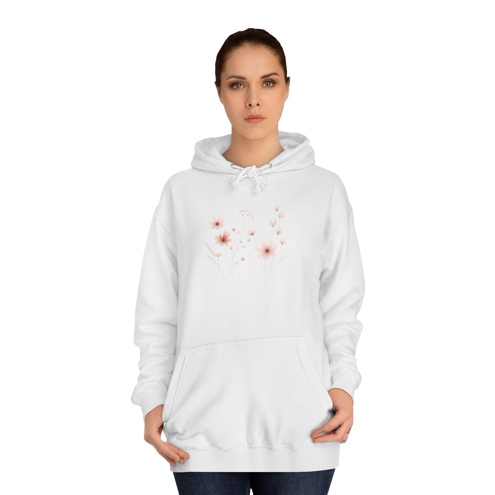 Blush Wildflower Hoodie