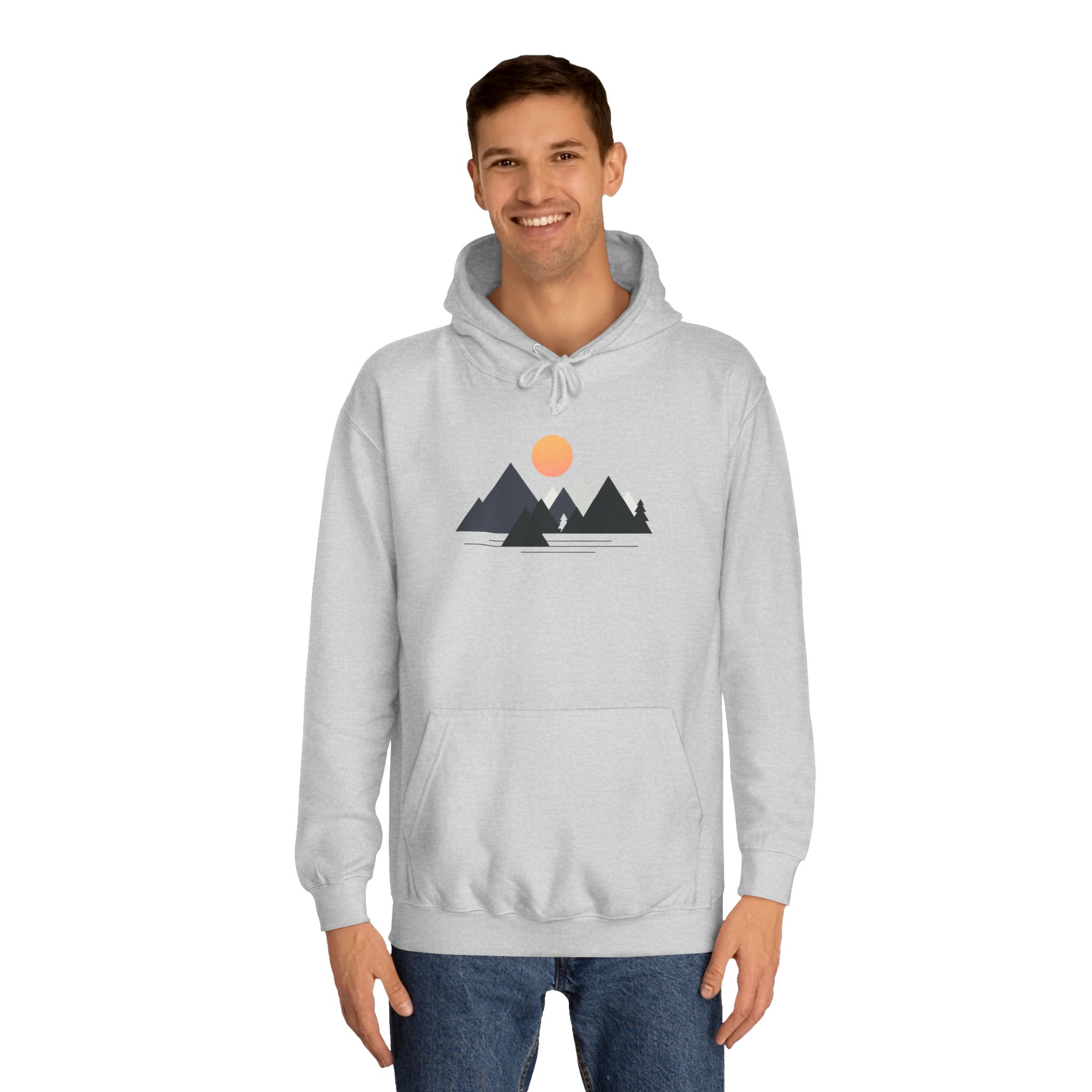 Geo Mountain Hoodie