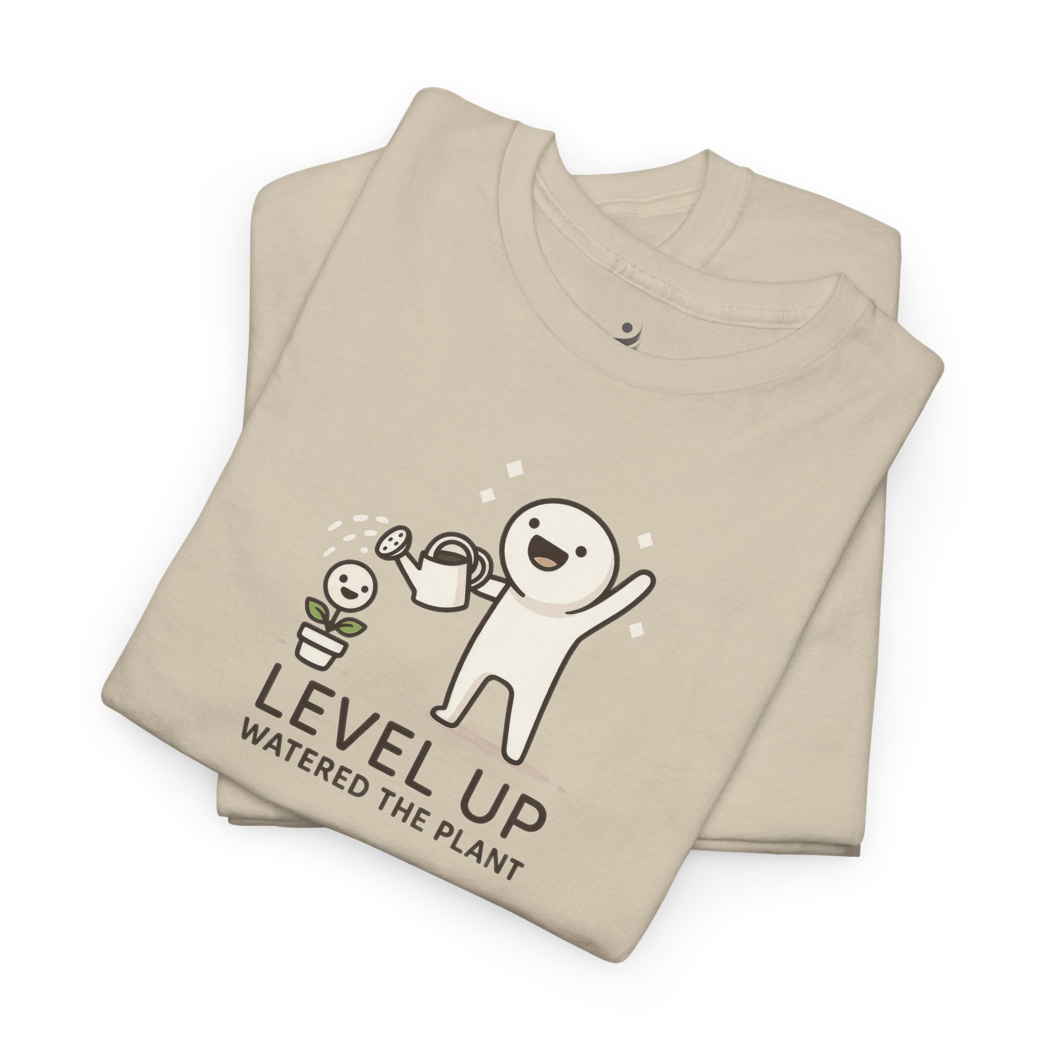 Funny Graphic Gardening T-Shirt – Level Up Plant