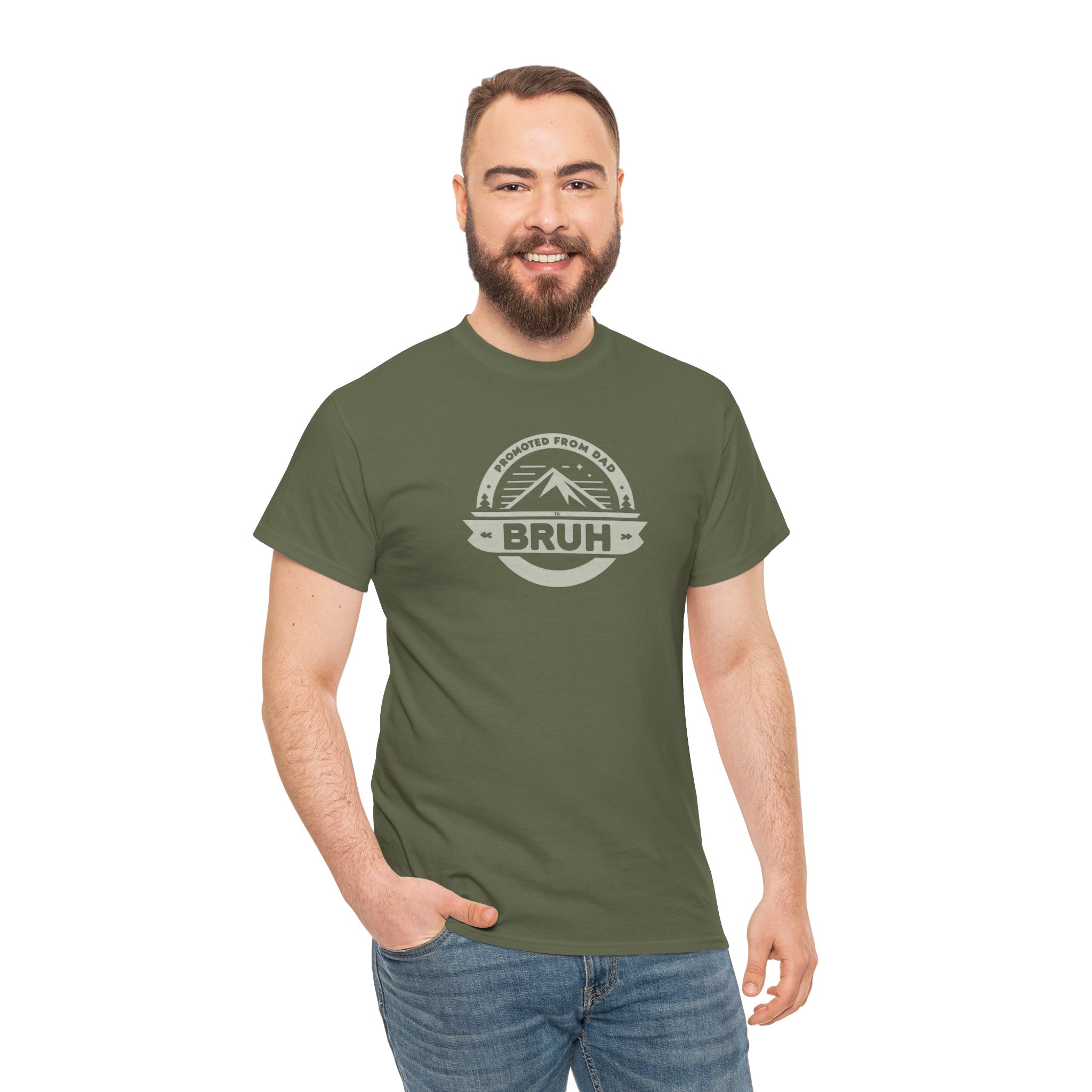 Funny Graphic Dad T-Shirt – Dad To Bruh