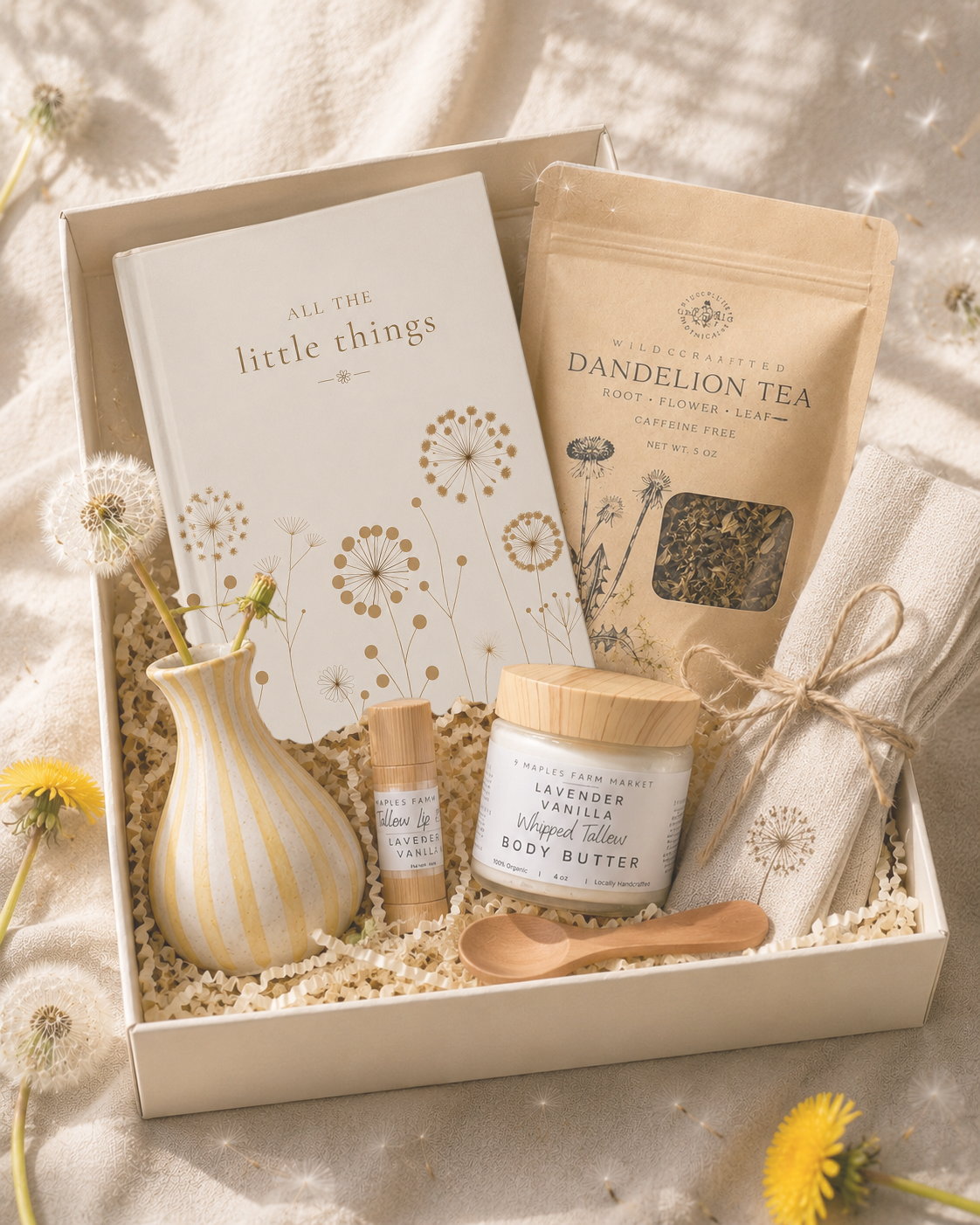 A Dandelion-Inspired Gift Box for All the Little Things