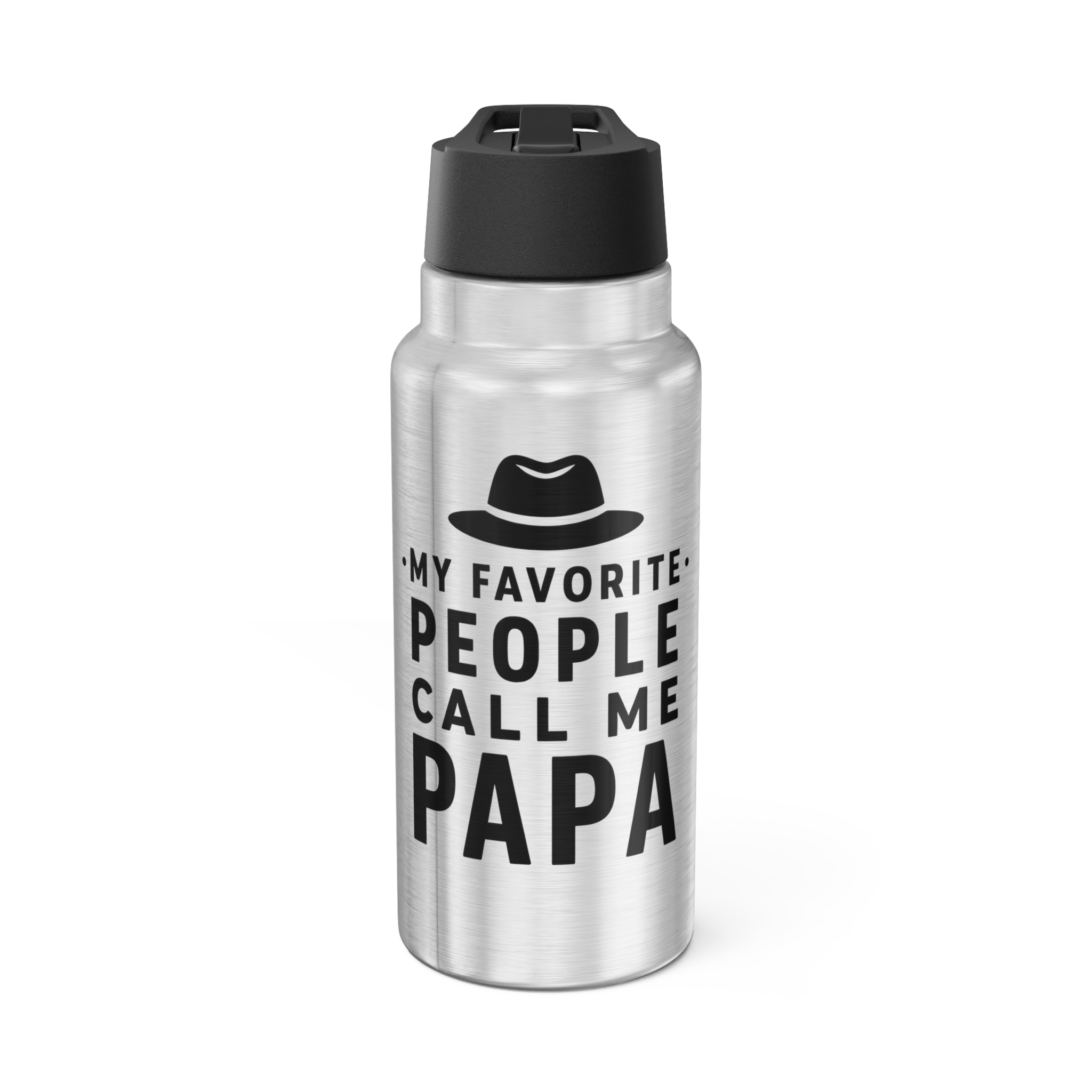 My Favorite People Call Me Papa Water Bottle 32oz