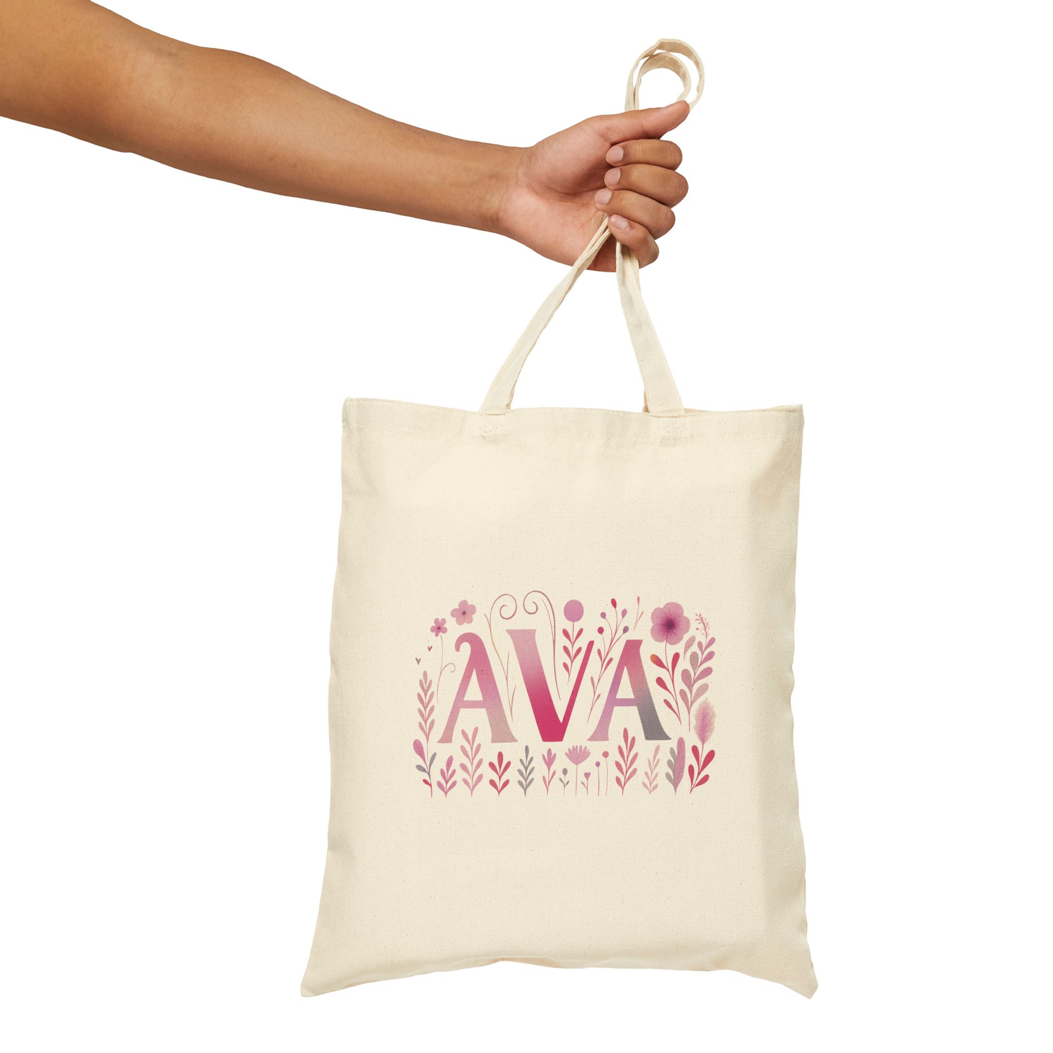 Ava Art Canvas Tote Bag