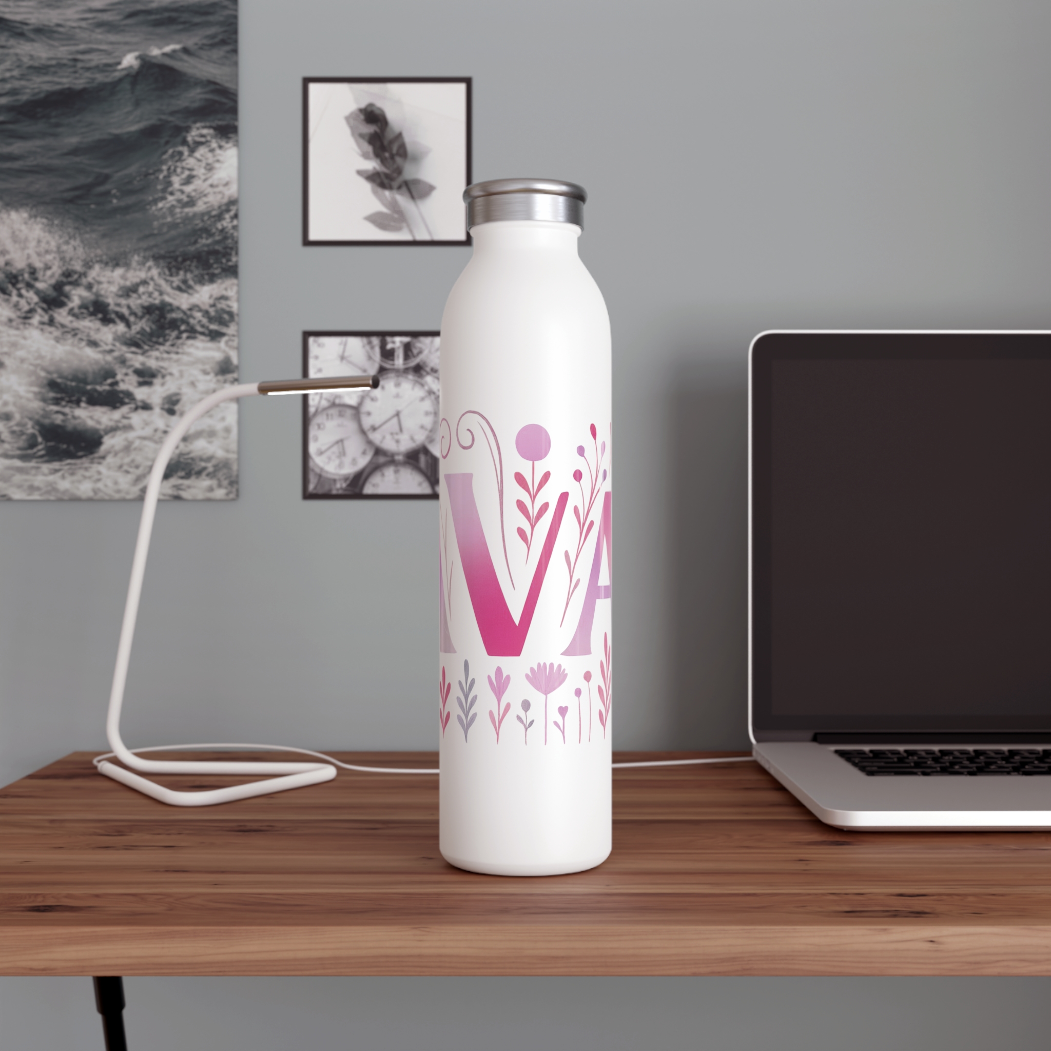 Ava Stainless Steel Slim Water Bottle