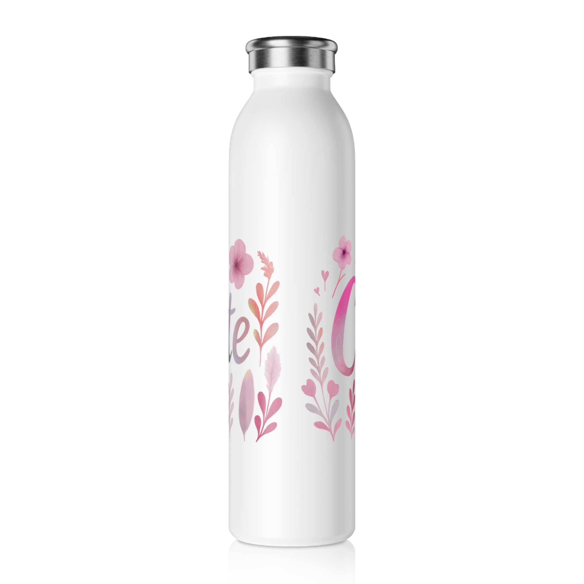 Charlotte Stainless Steel Slim Water Bottle
