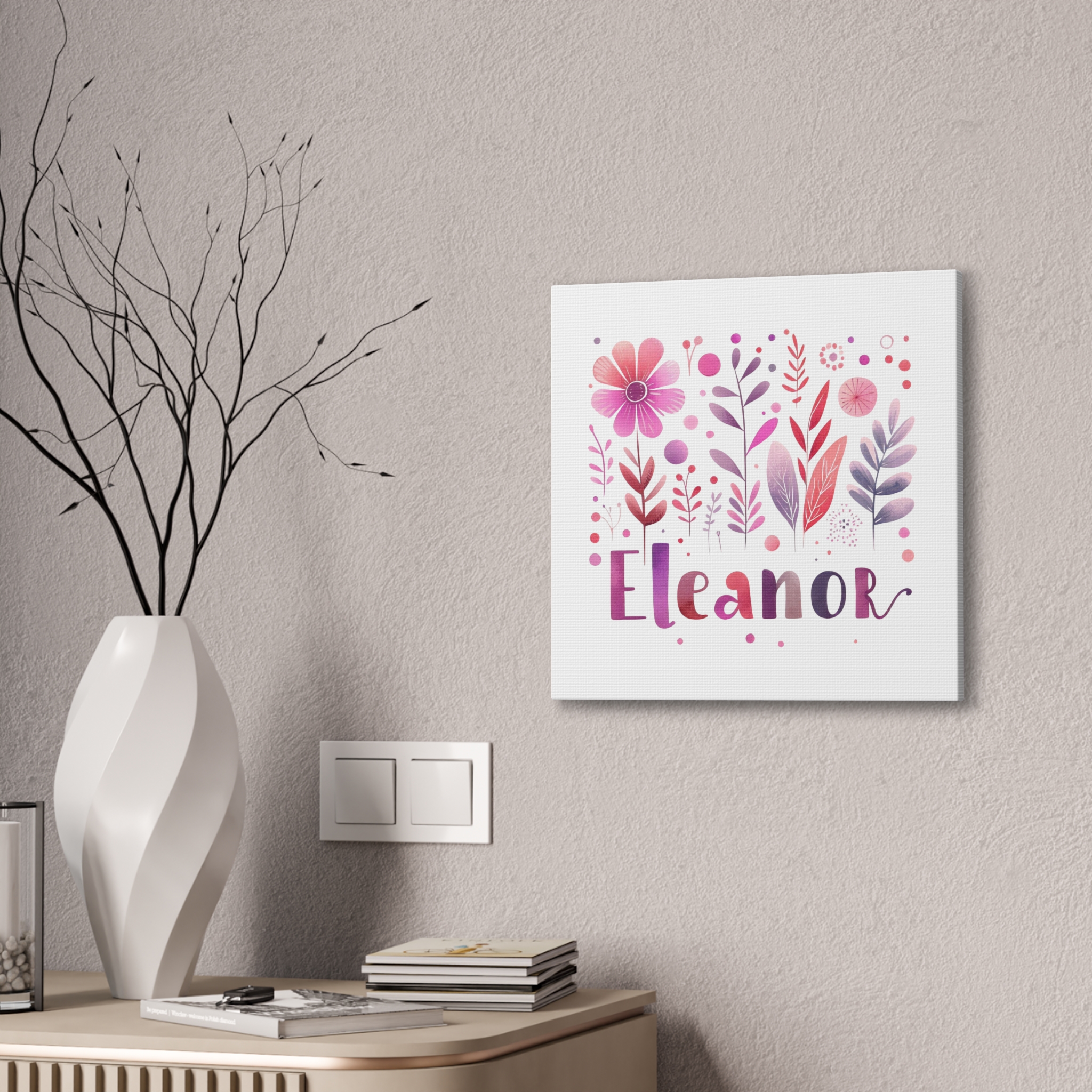 Eleanor Art Canvas, 0.75″