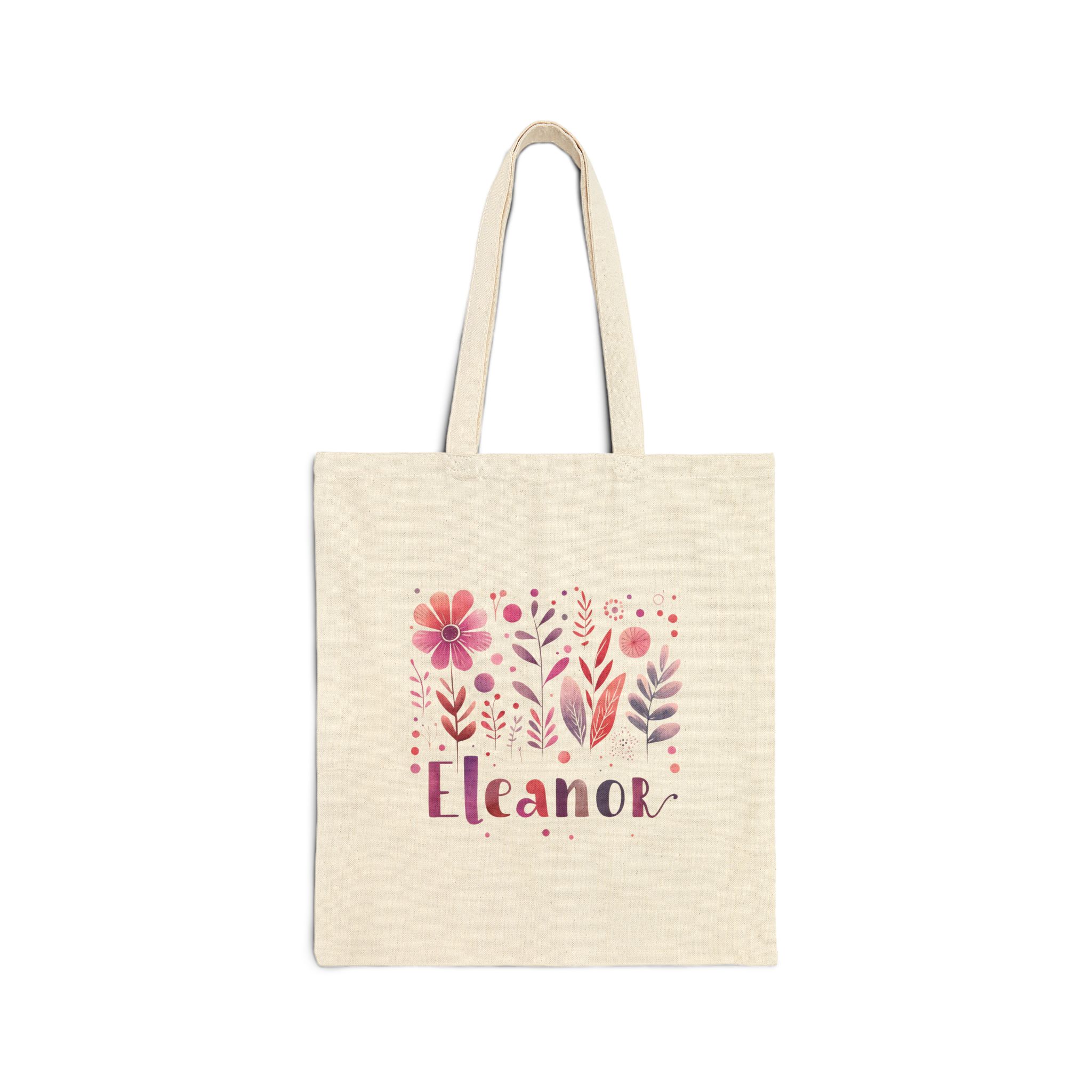 Eleanor Art Canvas Tote Bag
