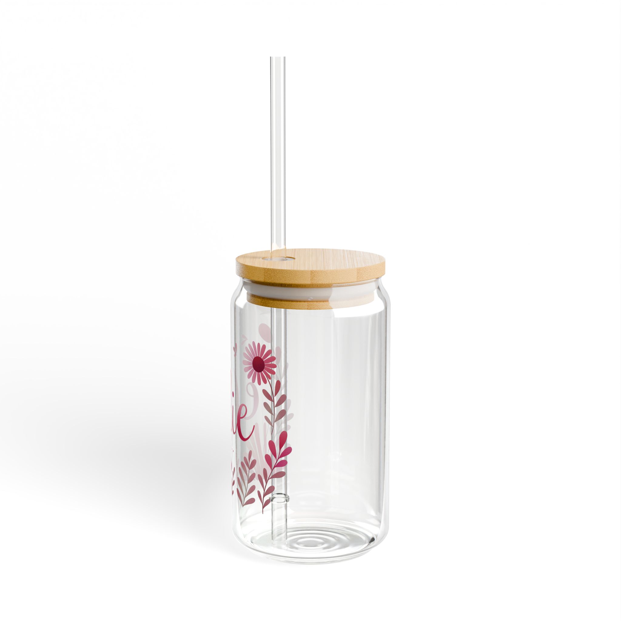 Ellie Art Glass Bamboo Tumbler