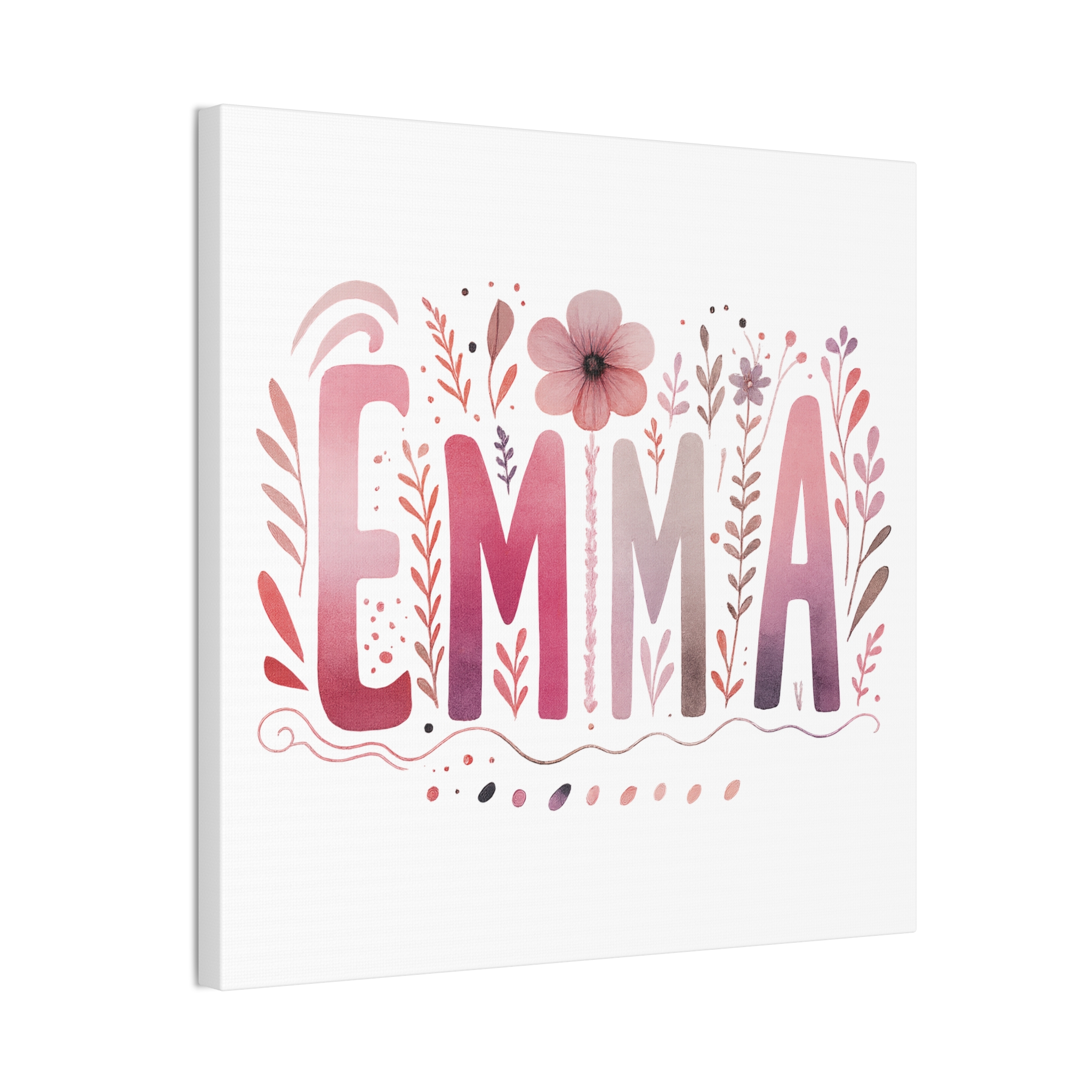 Emma Art Canvas, 0.75″