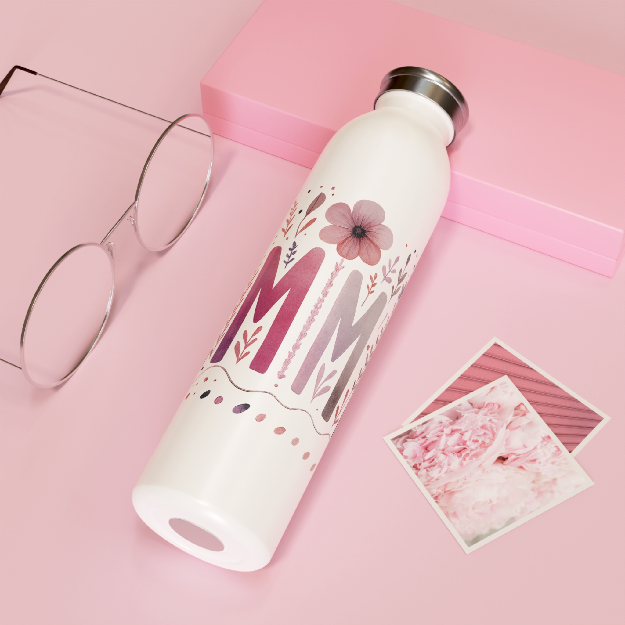 Emma Stainless Steel Slim Water Bottle